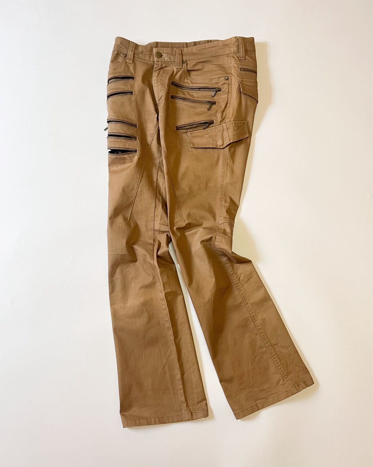 Tornado Mart Tornado Mart Multi-Zipper Pants Size US 32 / EU 48 - 3 Thumbnail