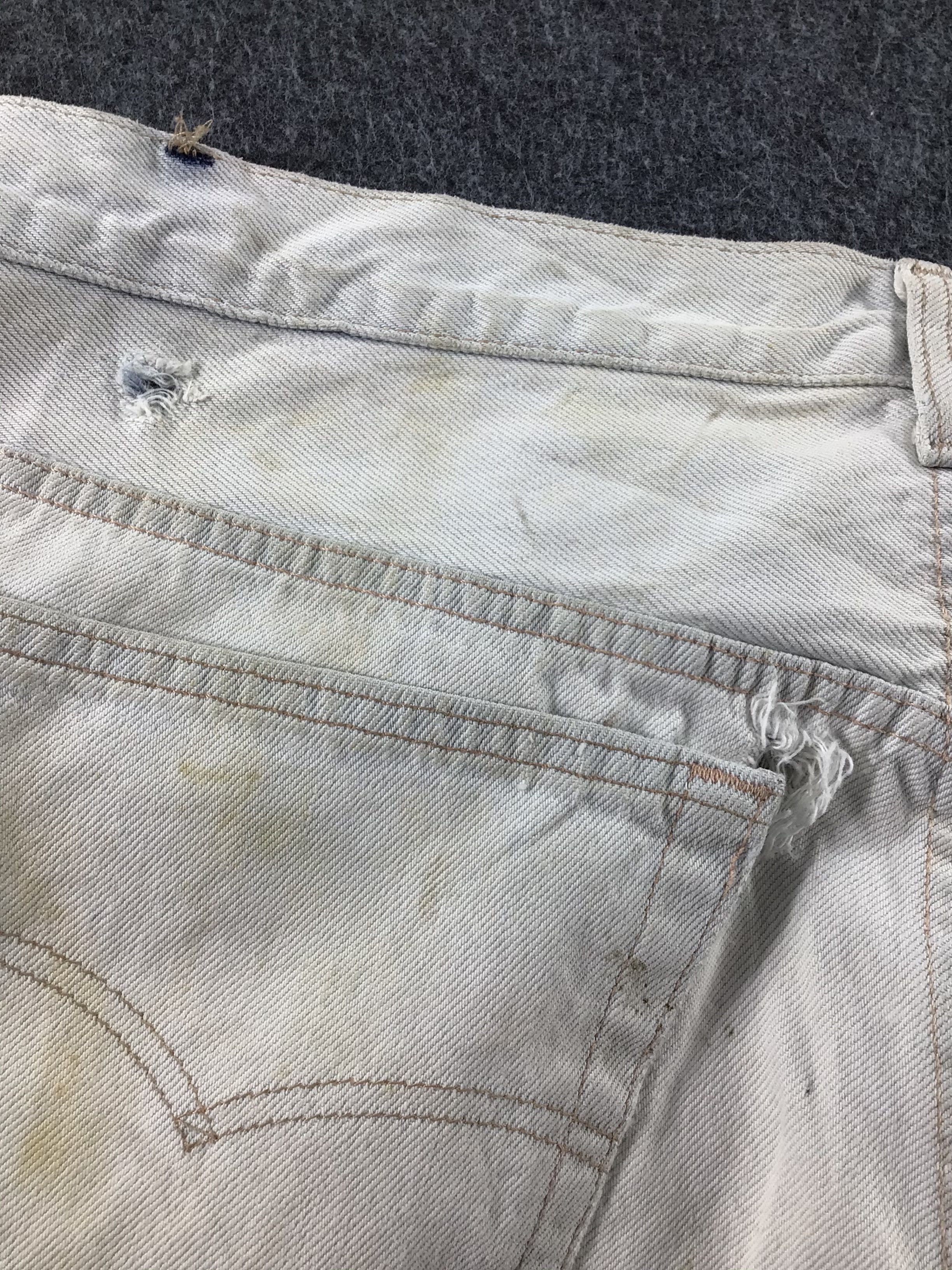 Levi's Vintage 90s Levis 501 Jeans-J805 Size US 35 - 8 Thumbnail