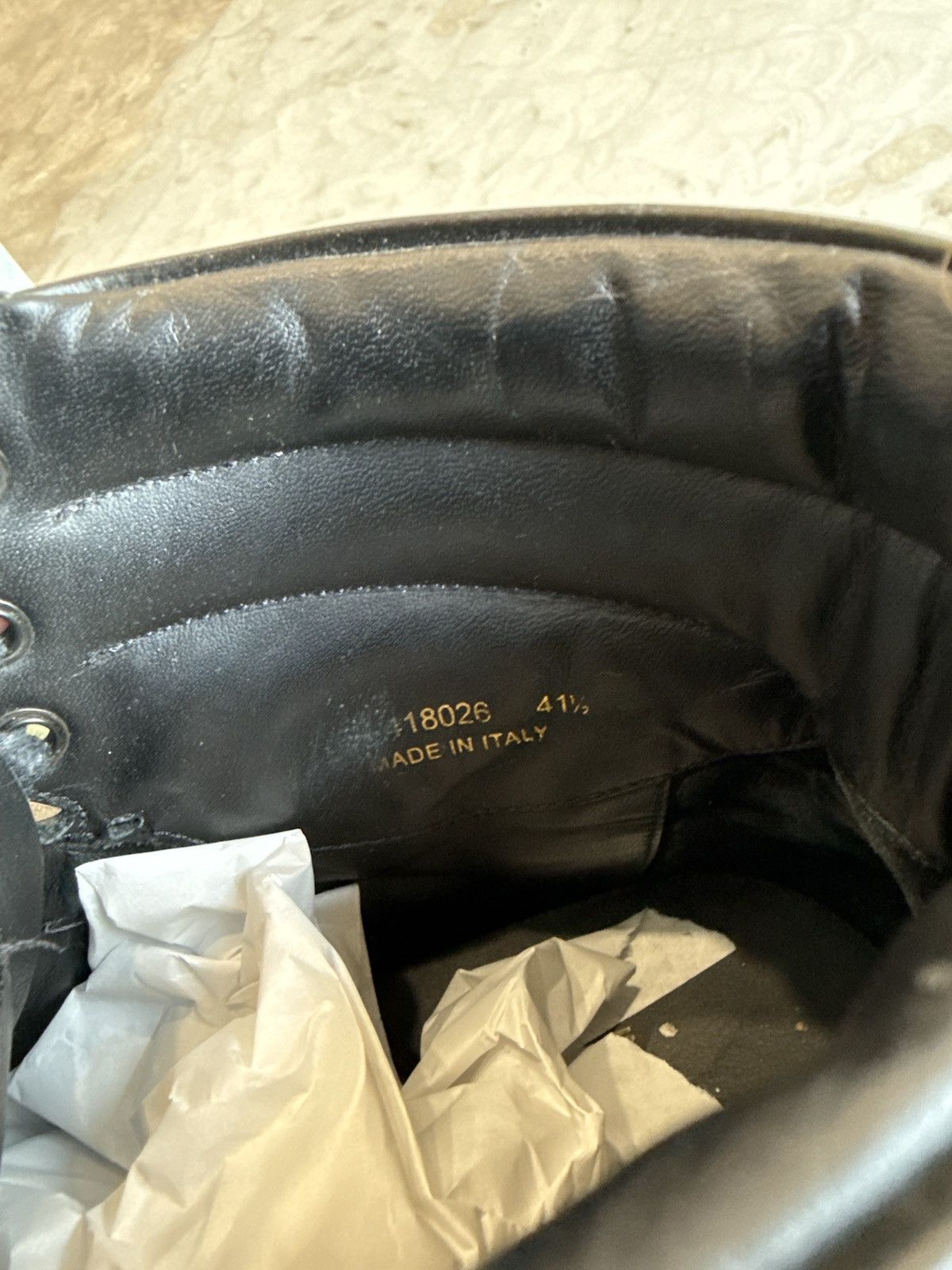Yves Saint Laurent Saint Laurent SL-10 High Top Sneaker Sz. 41.5 Size US 8.5 / EU 41-42 - 6 Thumbnail