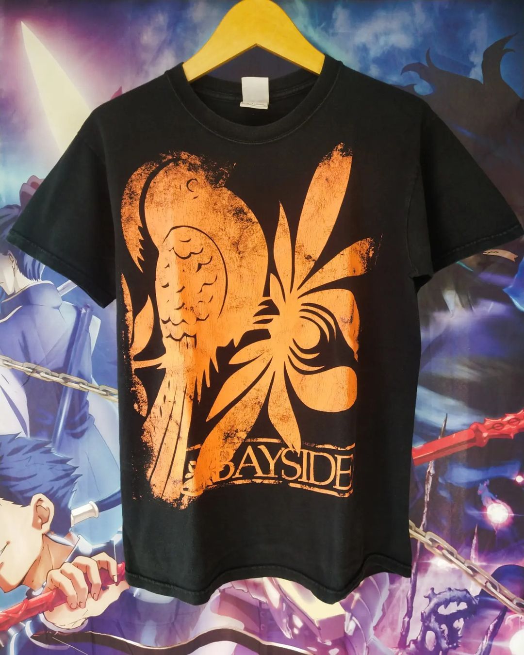 Band Tees × Fruit Of The Loom Vintage Bayside Band Tees with Bird Art Size US M / EU 48-50 / 2 - 1 Thumbnail