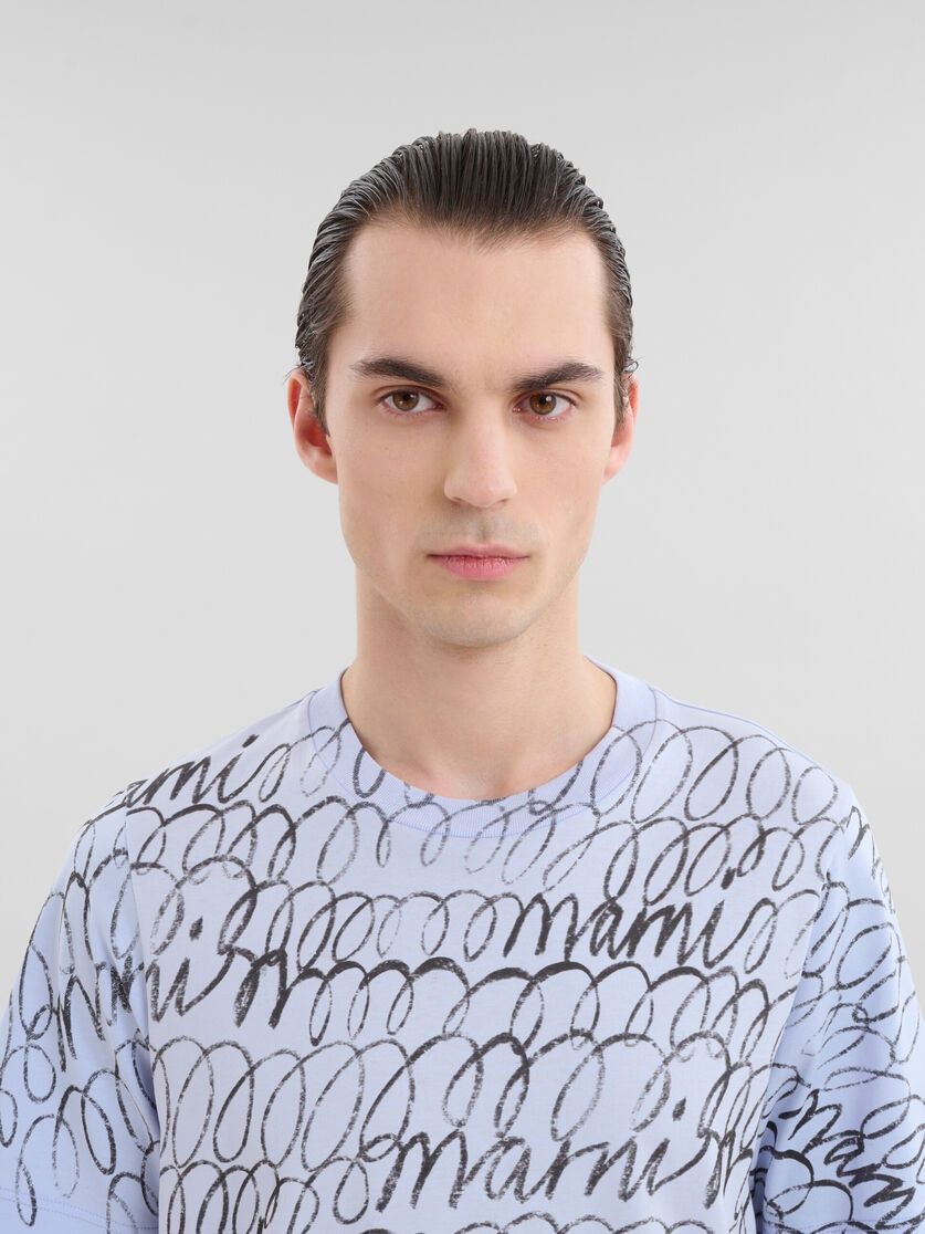 Marni o1w1db10625 Cotton T-Shirt in White Size US XXS / EU 40 - 3 Thumbnail