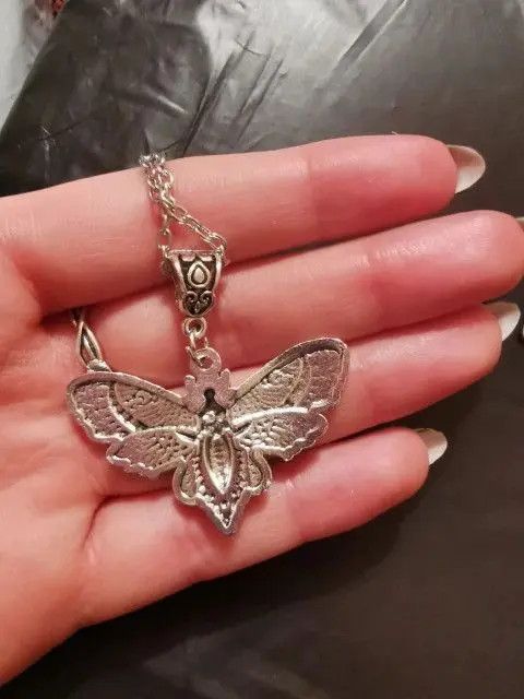 Jewelry Mayumi x Asaka Skull Gothic Butterfly Pendant Necklace Size ONE SIZE - 5 Thumbnail