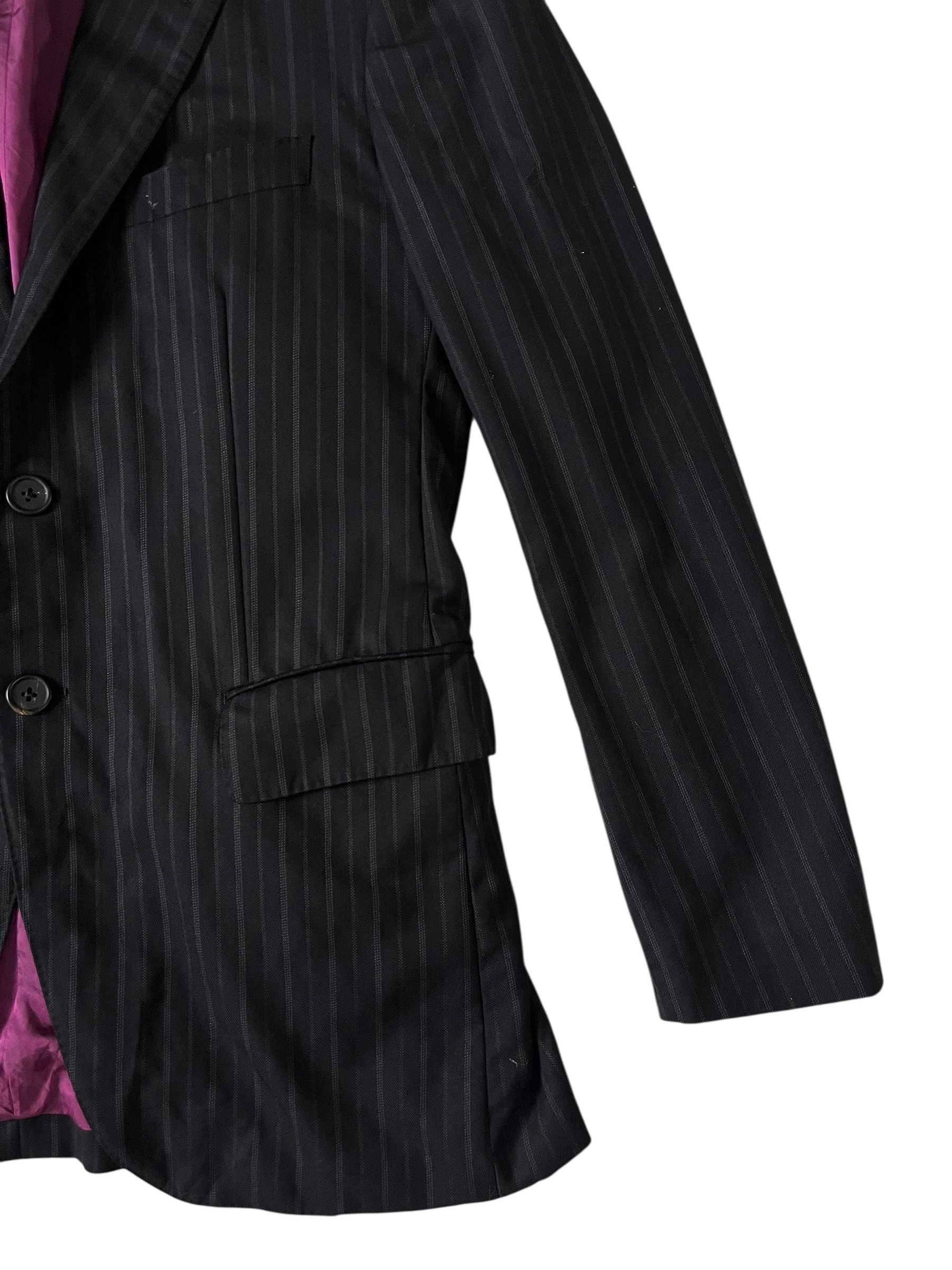 Paul Smith Paul Smith x Ermenegildo Zegna Stripes Blazer Made in Japan Size 42R - 5 Thumbnail