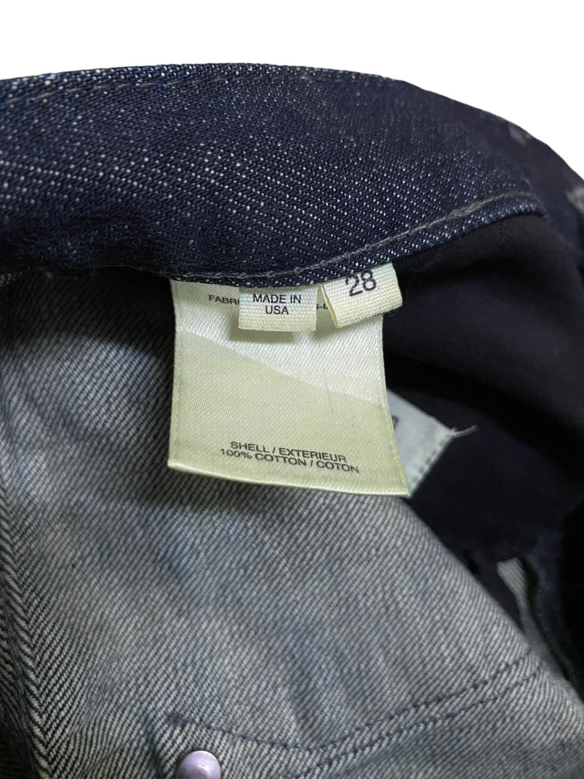 Helmut Lang Vintage Brand Helmut Lang Salvage Wax Jeans 2000s Size US 28 / EU 44 - 9 Thumbnail