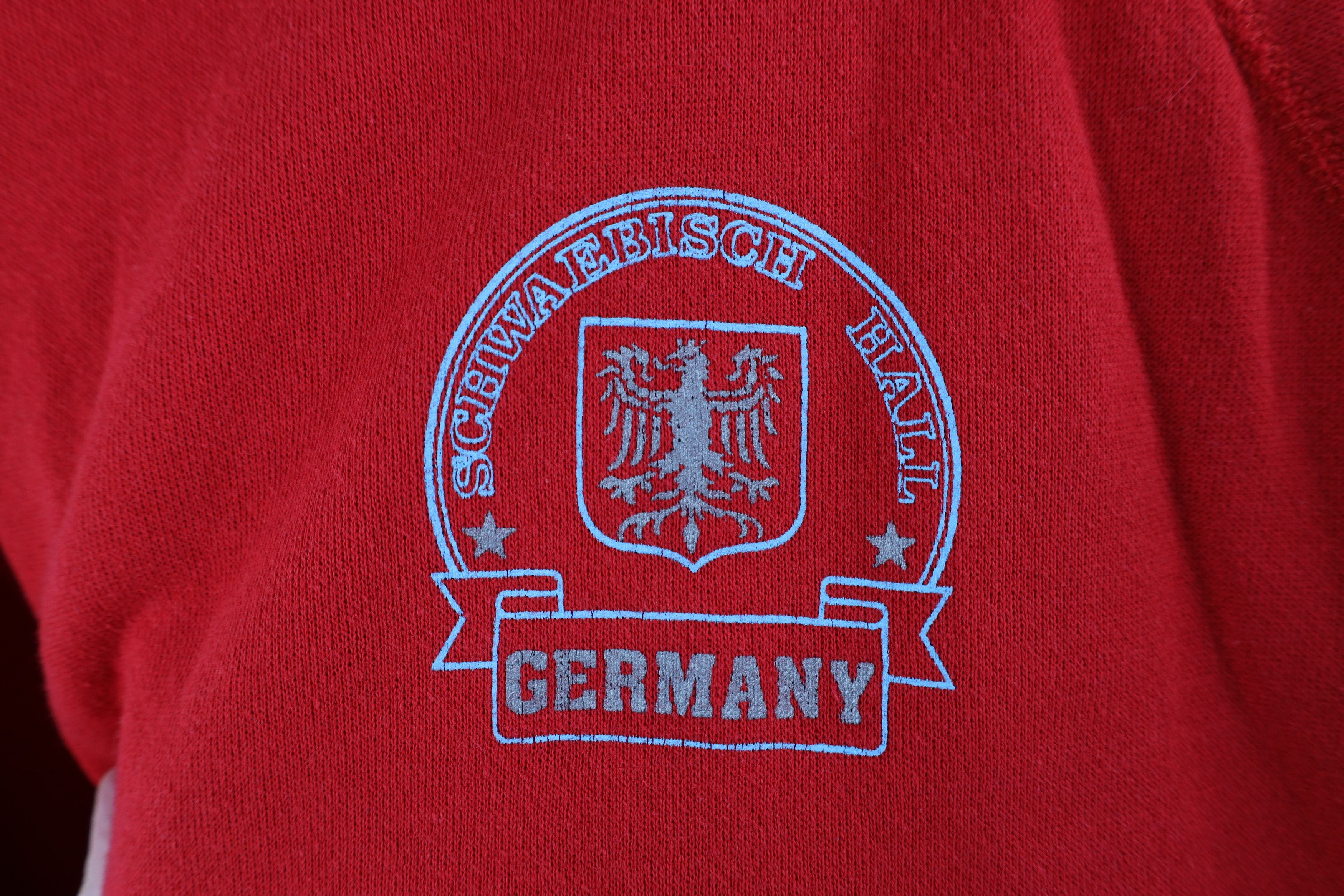 Vintage Vintage 70s 80s Schwaebisch Germany Military Sweatshirt USA Size US M / EU 48-50 / 2 - 4 Thumbnail