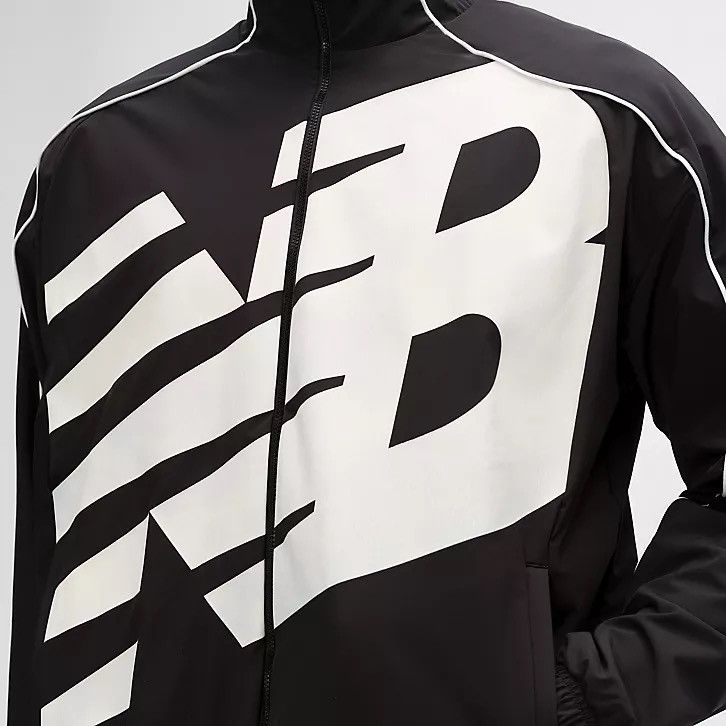 New Balance Basketball Oversized Print Woven Jacket Size US XXL / EU 58 / 5 - 4 Thumbnail