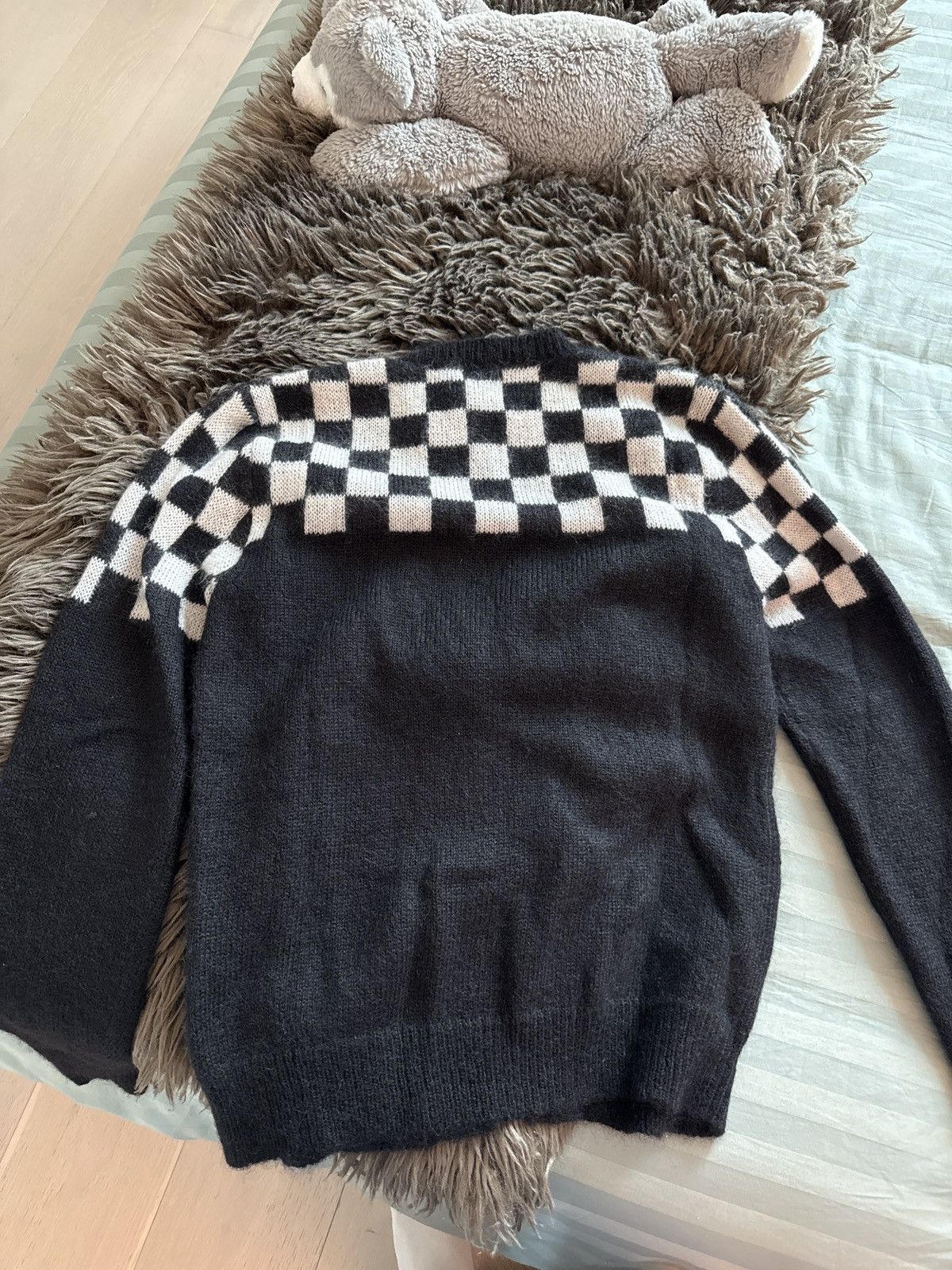 Saint Laurent Paris Saint Laurent Paris Mohair Cardigan Knit Sweater Size US M / EU 48-50 / 2 - 2 Thumbnail