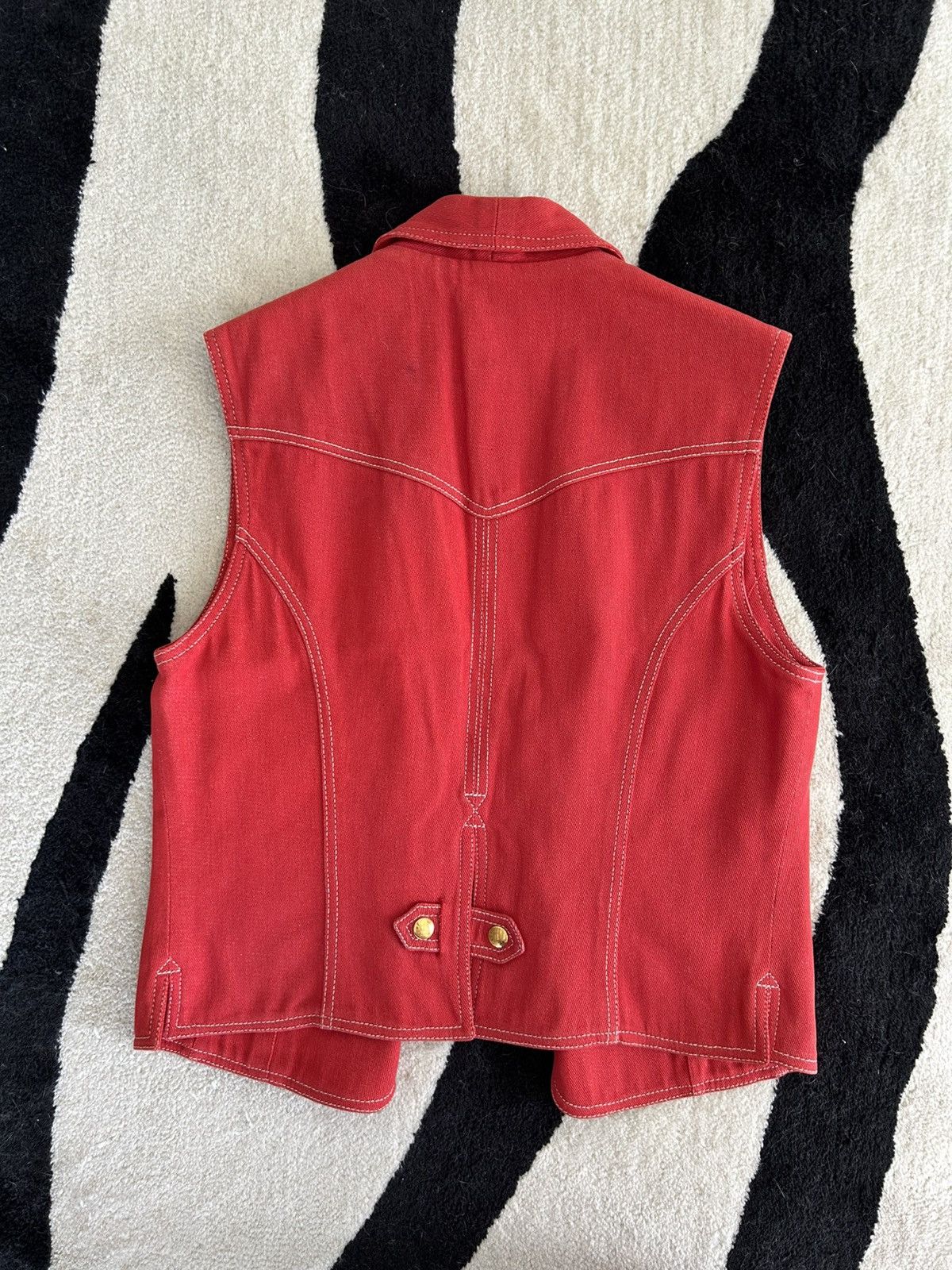 Hermes Hermes Vintage Vest Size L / US 10 / IT 46 - 4 Thumbnail