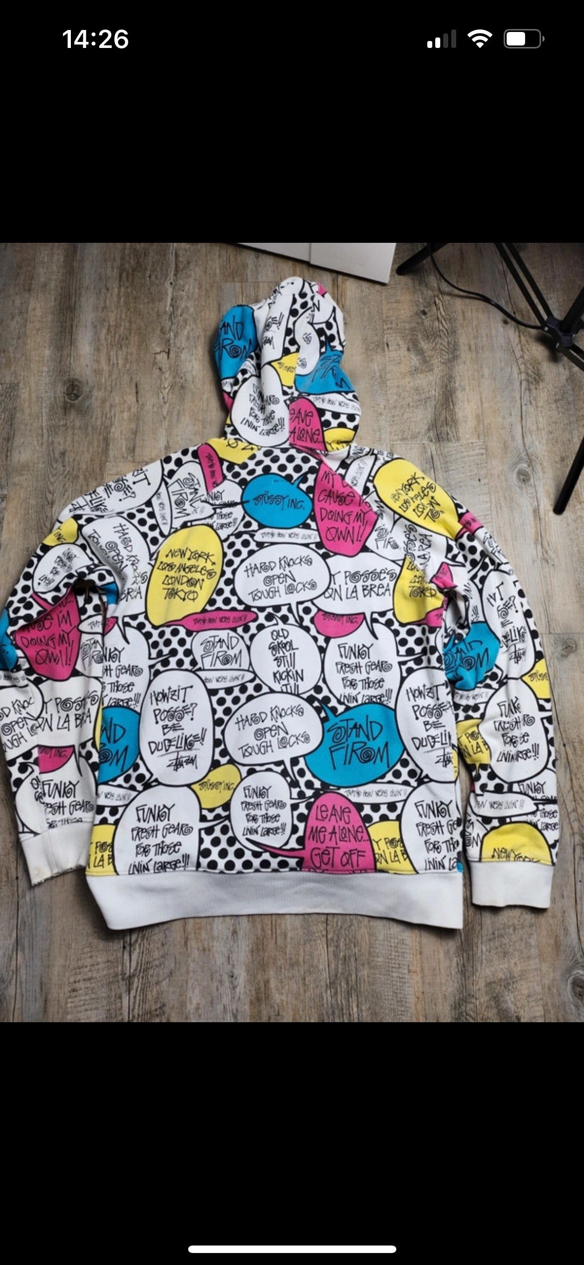 Stussy Stussy hoodie Size US L / EU 52-54 / 3 - 2 Thumbnail