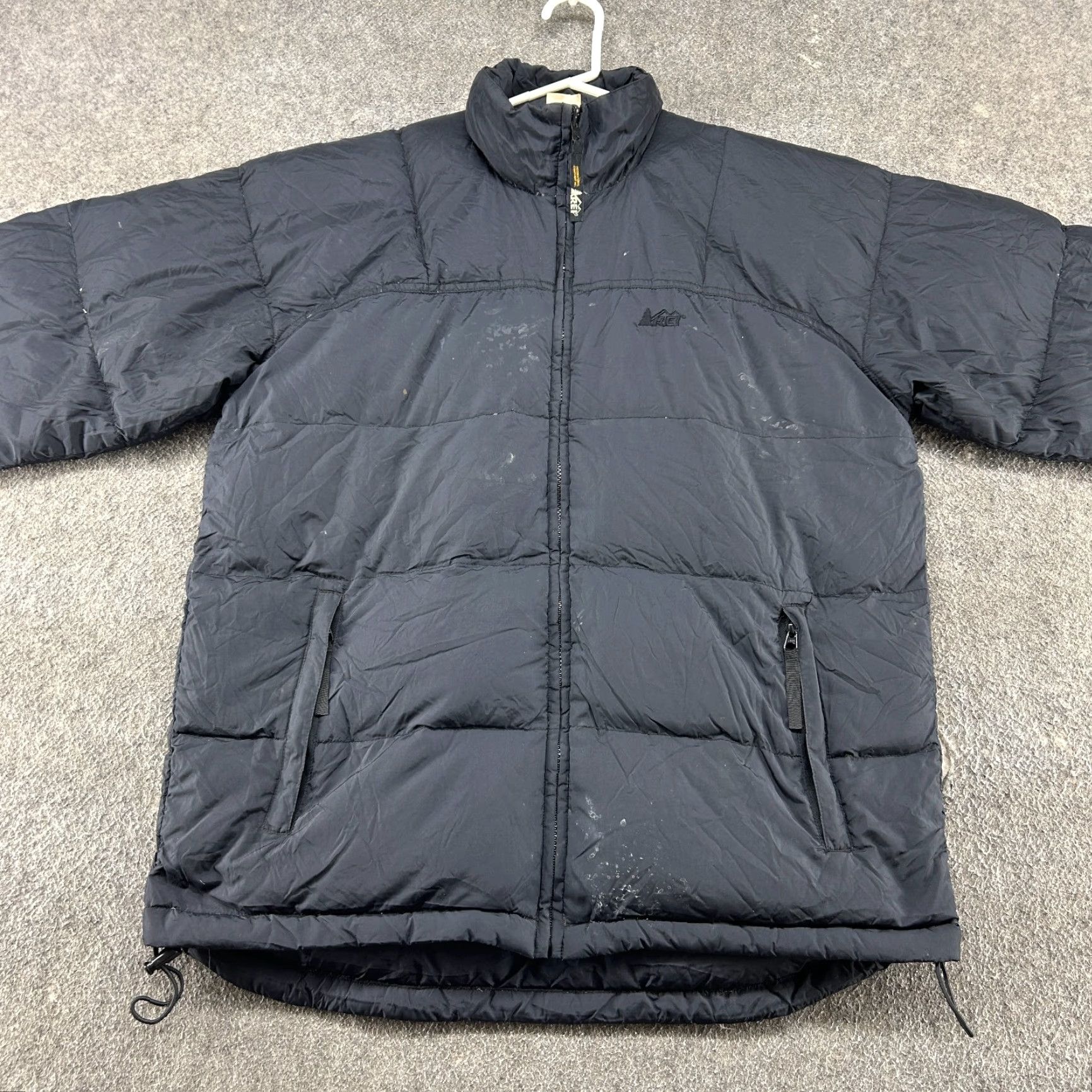 Vintage VINTAGE REI Jacket Mens MT Black Puffer Down Insulated Parka 90s Big & Tall Mens Jacket Size US M / EU 48-50 / 2 - 4 Thumbnail