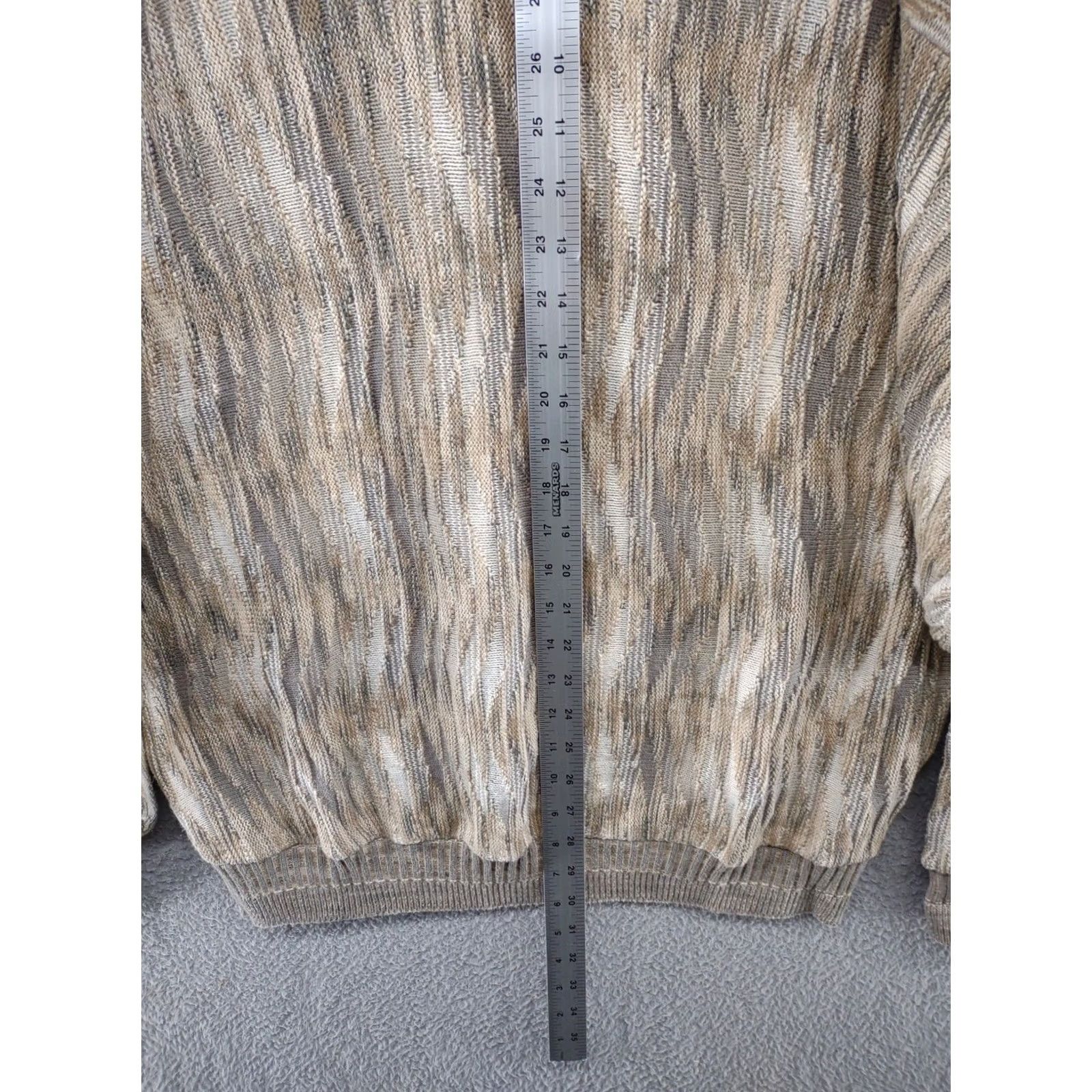 Coogi VTG Shenandoah Coogi Cosby Knit Pullover USA Made Sweater Men's L Multicolor Crew Neck Geometric Size US L / EU 52-54 / 3 - 6 Thumbnail