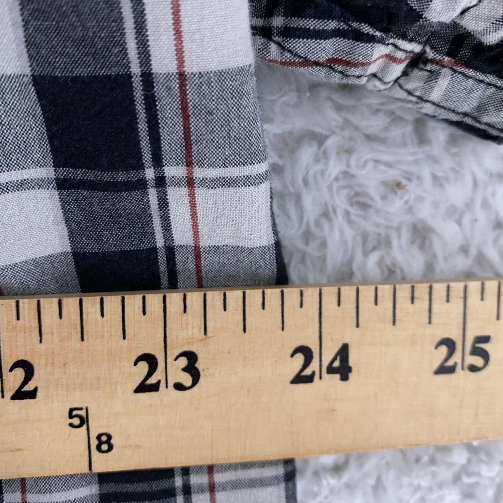Carhartt Carhartt Shirt Mens XL Black Plaid Button-Up Short Sleeve Relaxed Fit Size US XL / EU 56 / 4 - 5 Thumbnail