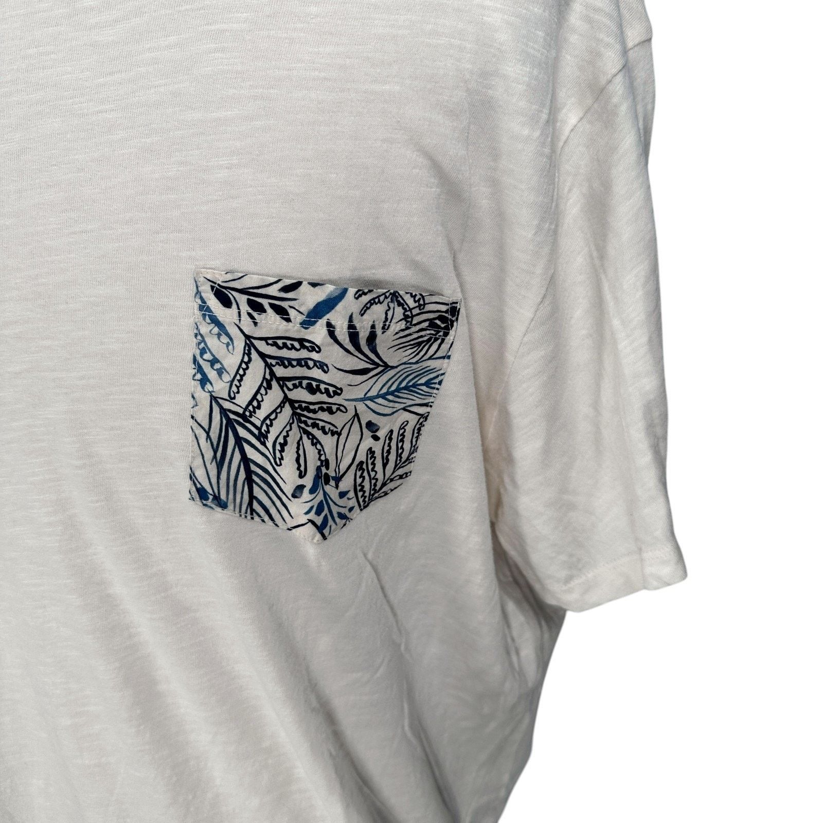 Marine Layer Marine Layer T-Shirt Men’s Large Cream Short Sleeve Size US L / EU 52-54 / 3 - 2 Thumbnail