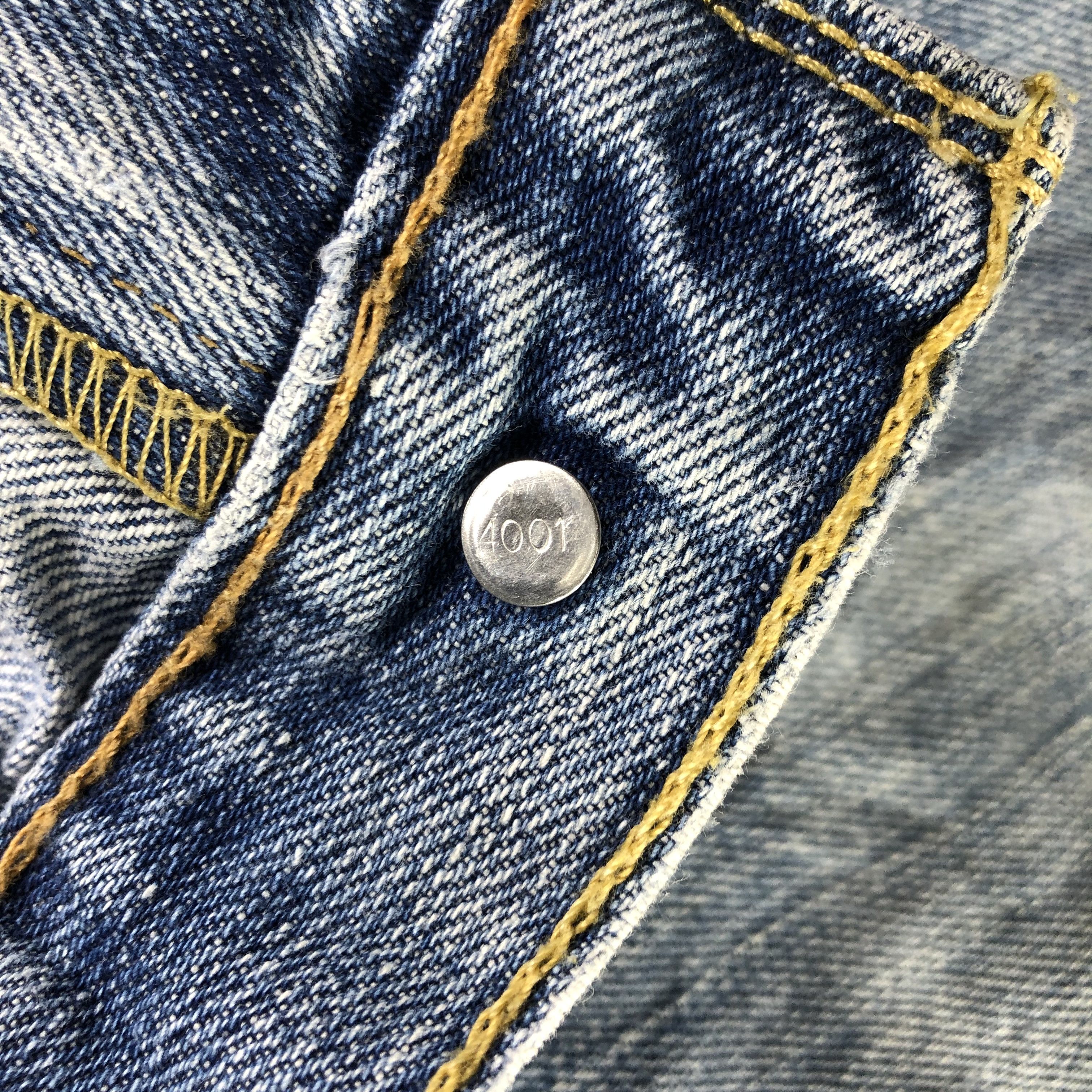 Levi's Vintage Blue Wash Levis 569 Jeans-J3308 Size US 36 / EU 52 - 9 Thumbnail