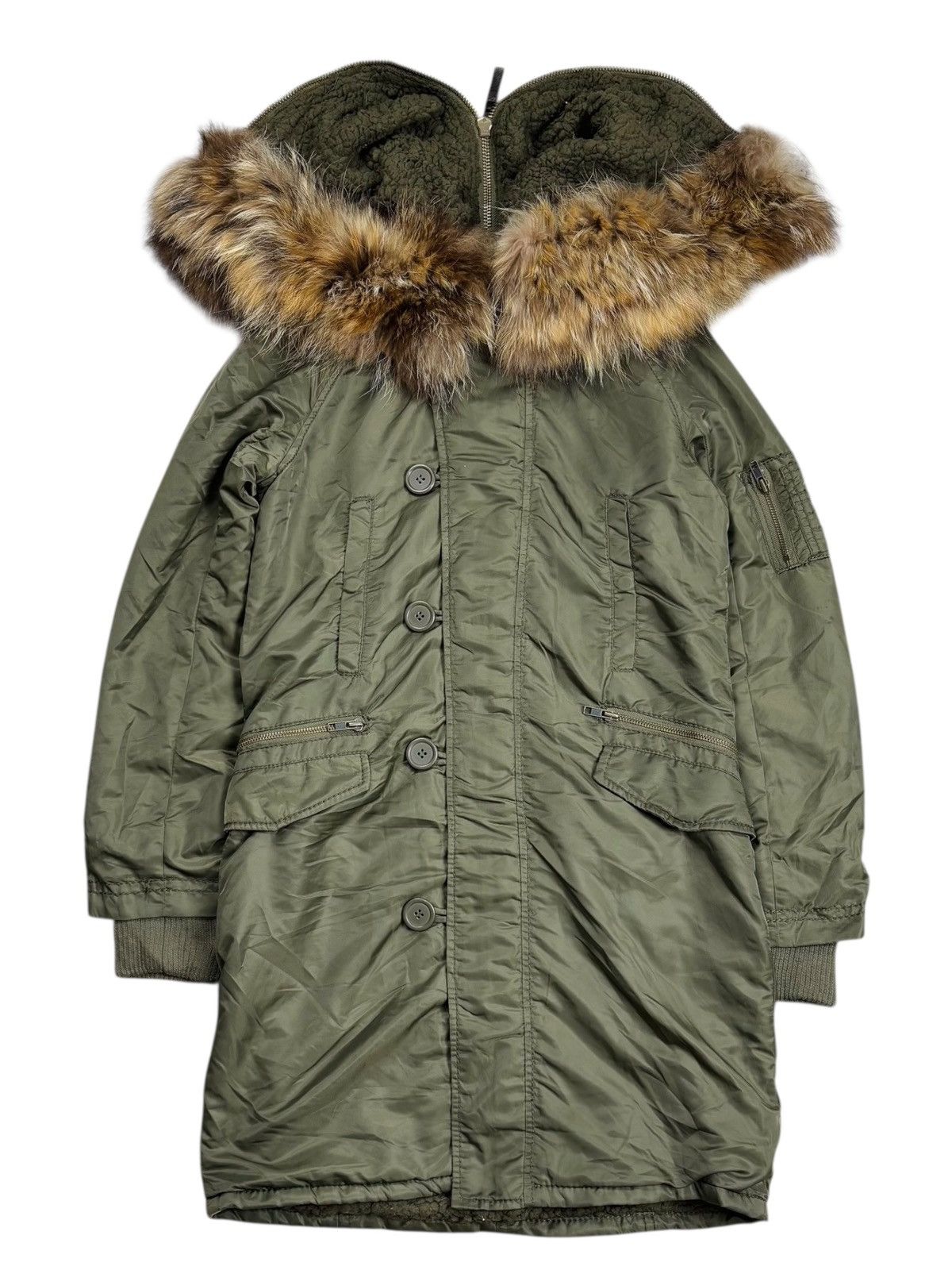 GOA 2000s GOA - Fur Hoodie Extreme Jacket Size US M / EU 48-50 / 2 - 2 Thumbnail