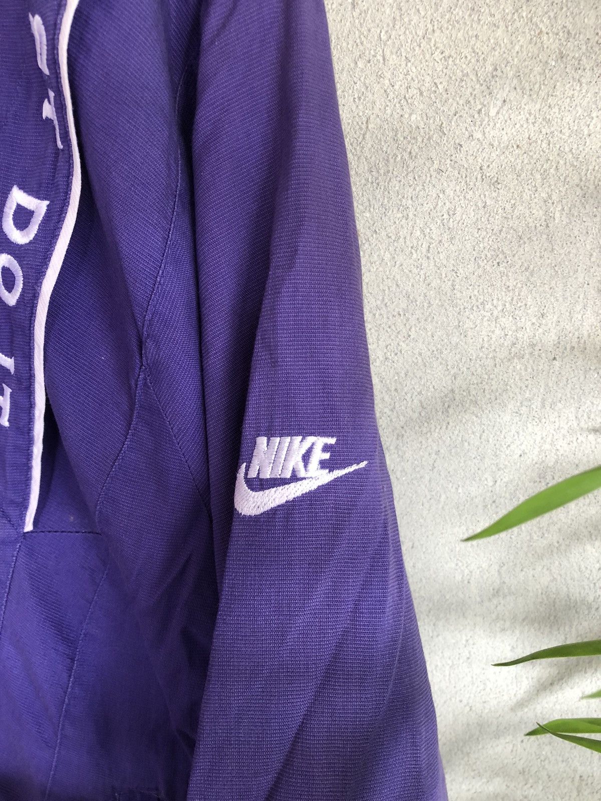 Japanese Brand × Nike × Vintage Crazy Vintage 90s Nike Just Do It Fullzipper Jacket Size US XXL / EU 58 / 5 - 6 Thumbnail