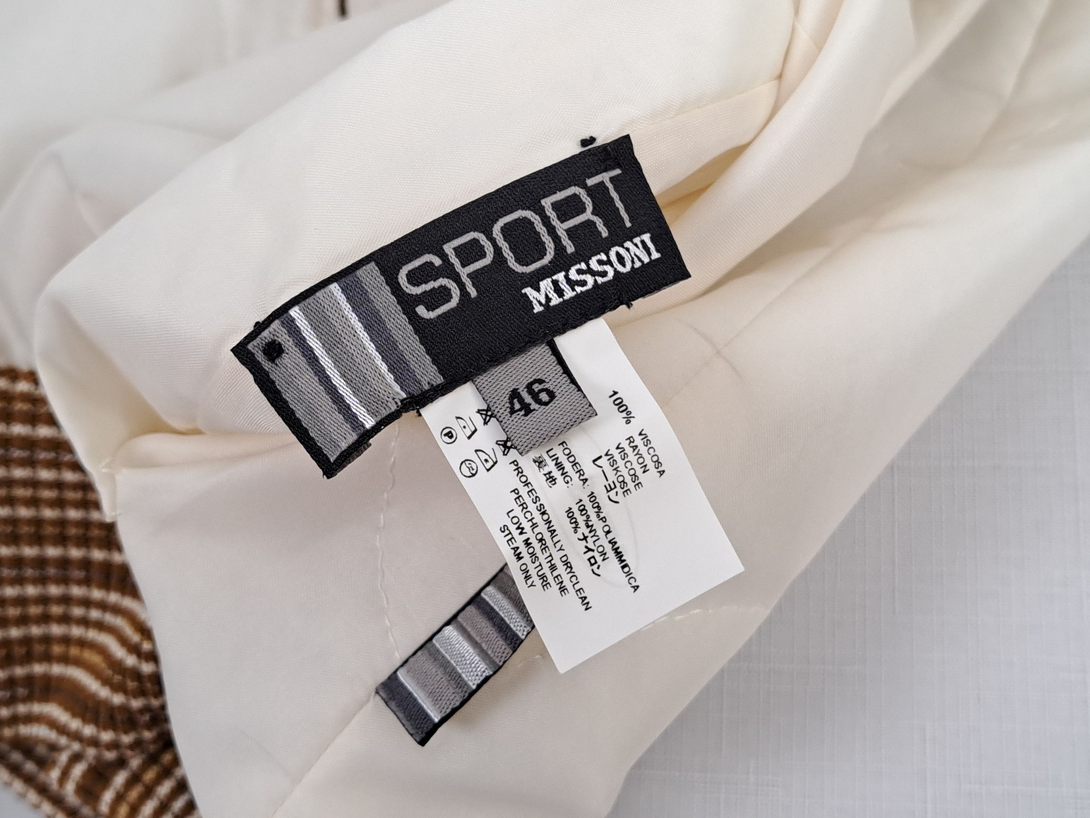 Missoni Missoni Sport mens reversible hooded vest. Size 46IT Size US S / EU 44-46 / 1 - 12 Thumbnail
