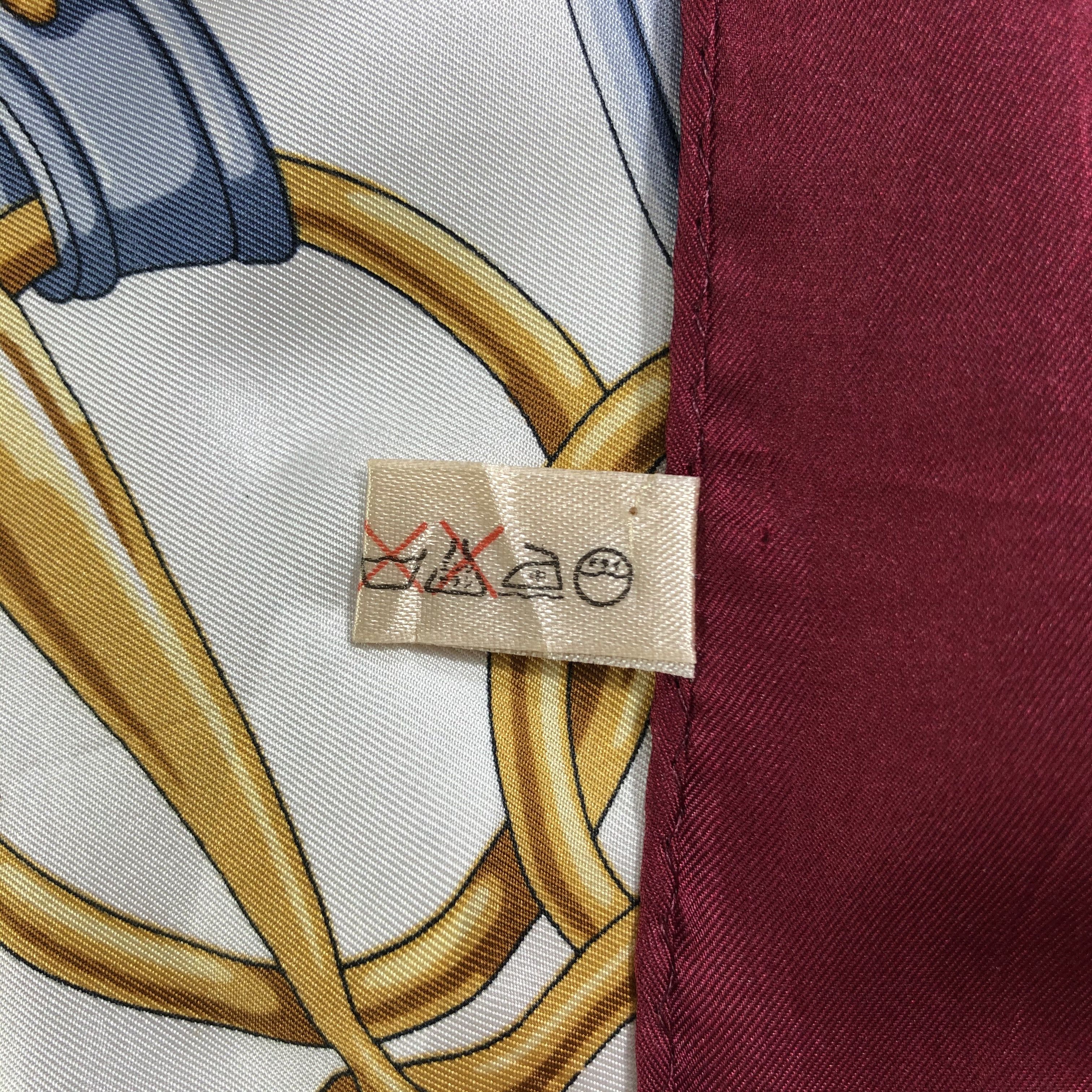 Vintage Vintage Silk Scarf Size ONE SIZE - 6 Thumbnail