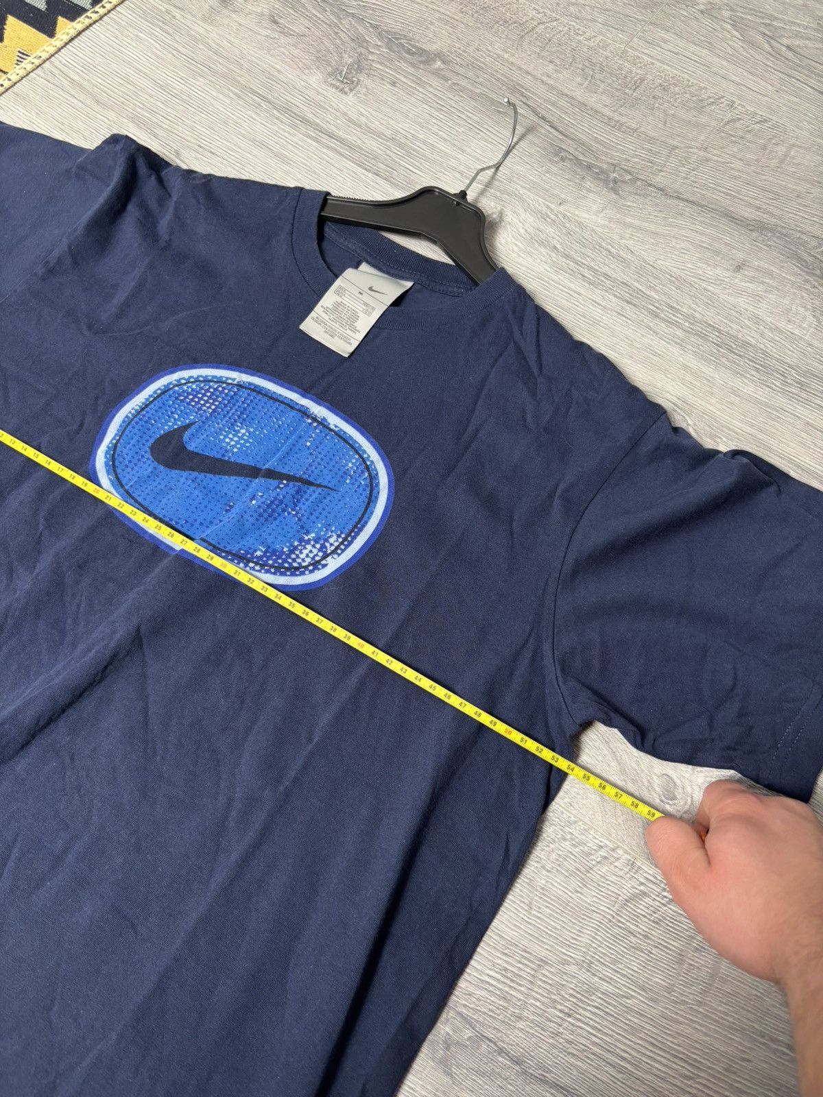 Nike Vintage Nike 90`s big logo t-shirt Size US M / EU 48-50 / 2 - 8 Thumbnail