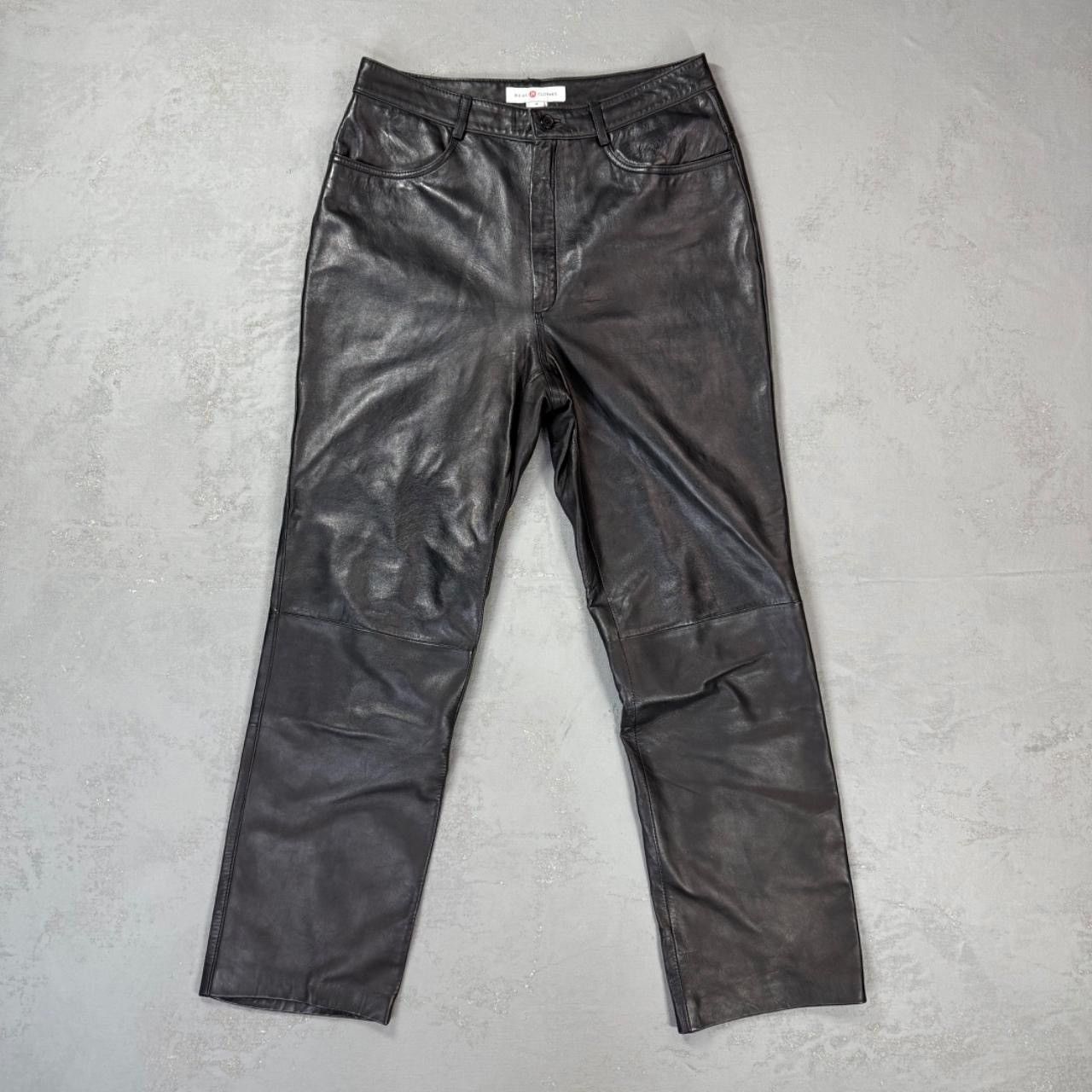Vintage Real Clothes Saks 5th Ave Genuine Leather Pants