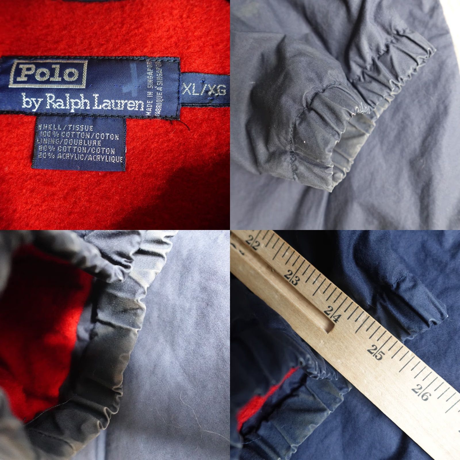 Polo Ralph Lauren VINTAGE Polo Ralph Lauren Jacket XL Blue Chore Barn Coat Flannel Lined Size US XL / EU 56 / 4 - 8 Thumbnail