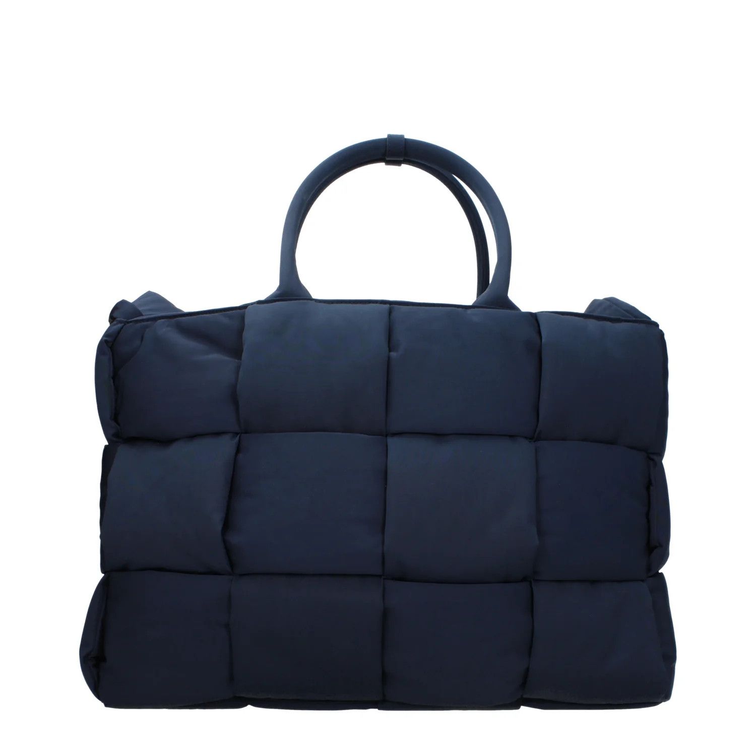 Bottega Veneta ob1o1e0325 Size: OS / Recycled Nylon Handbag in Blue Size ONE SIZE - 3 Thumbnail