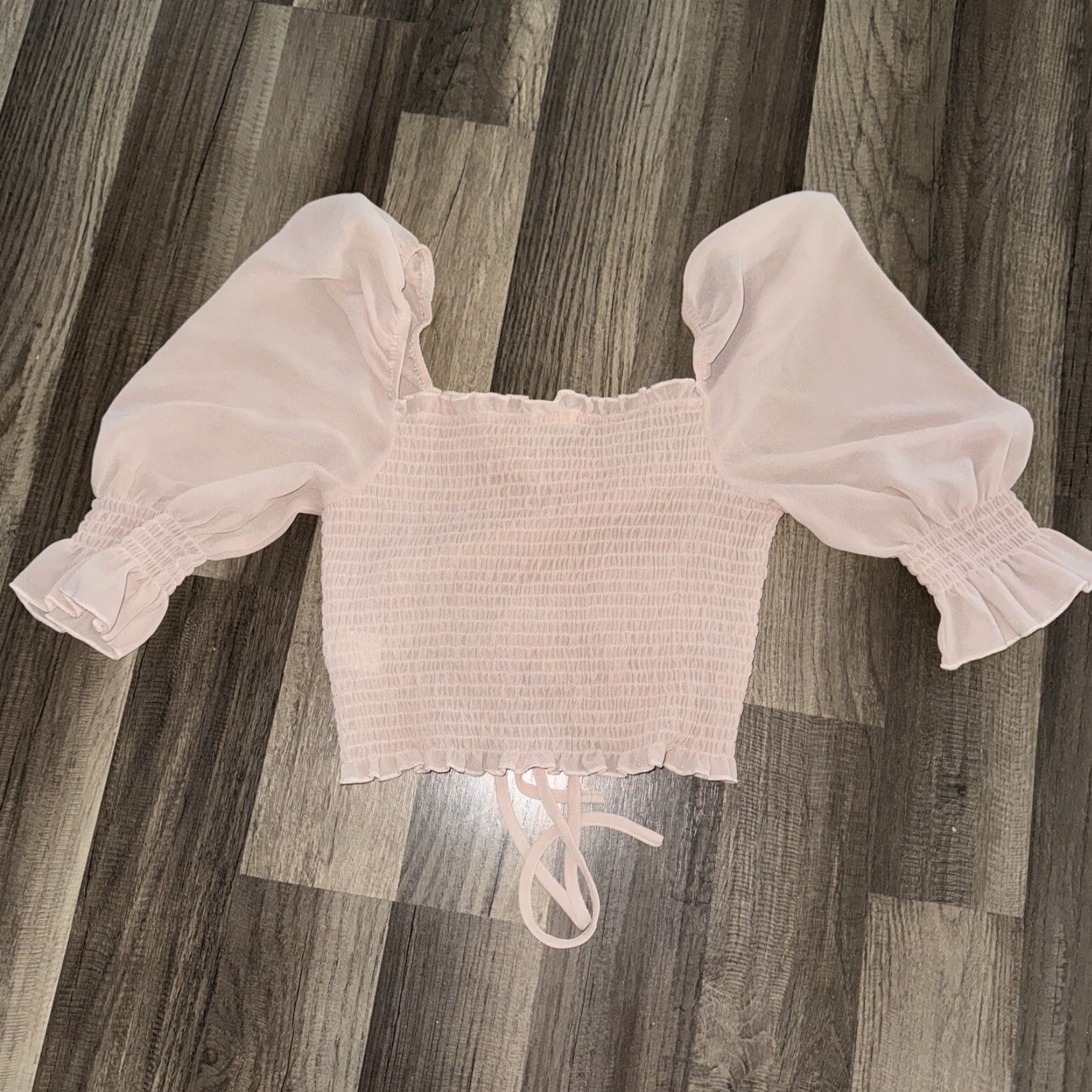 Pinko VINTAGE Blush Blouse Women’s Dusty Pink Blush Dusty Pink Medium Pink Womens Blouse M Size M / US 6-8 / IT 42-44 - 3 Thumbnail