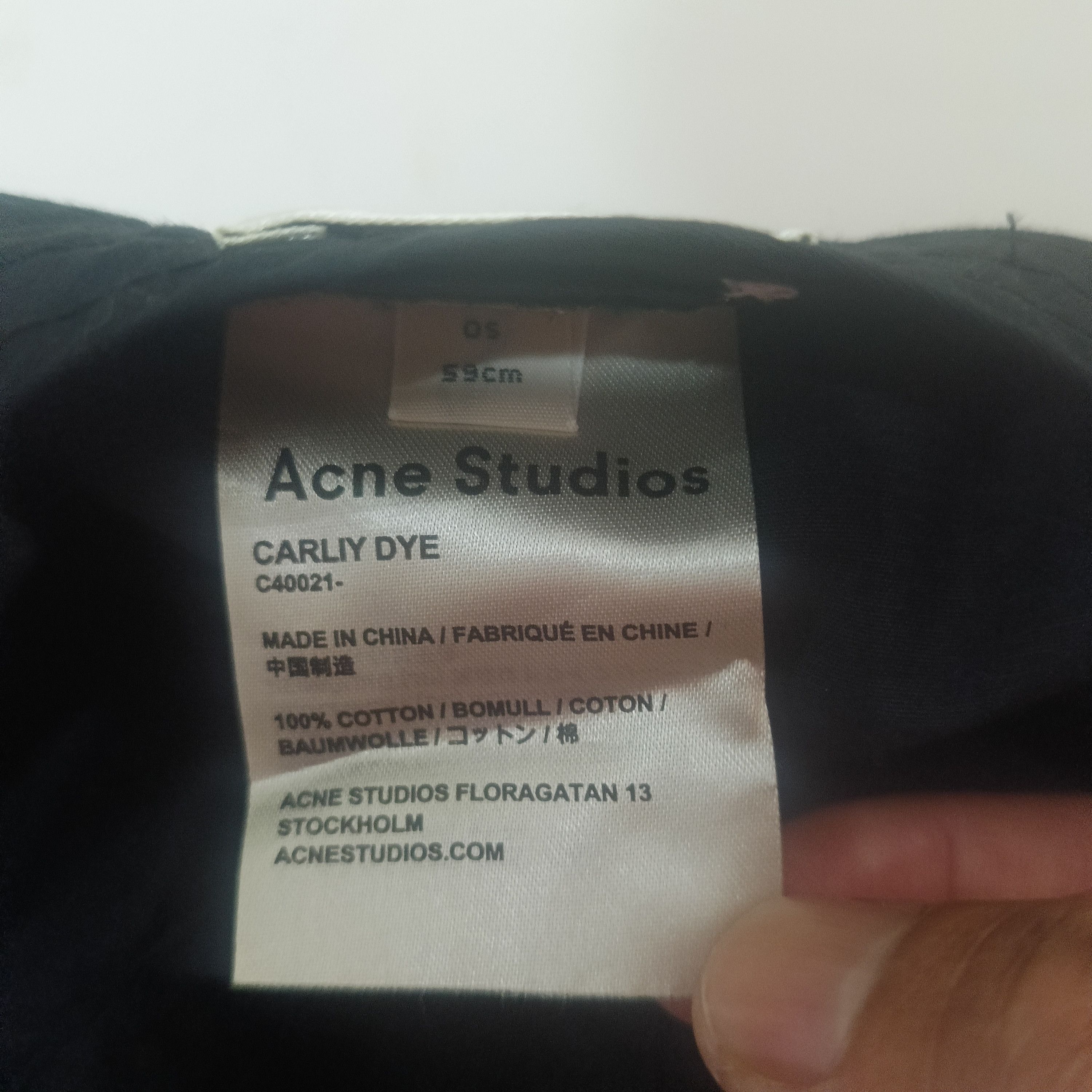 Acne Studios Acne Studios Cap Size ONE SIZE - 3 Thumbnail