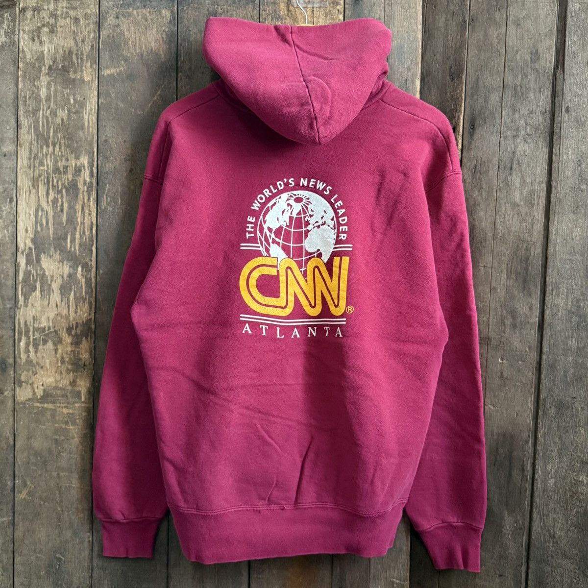 Vintage CNN International Hoodie
