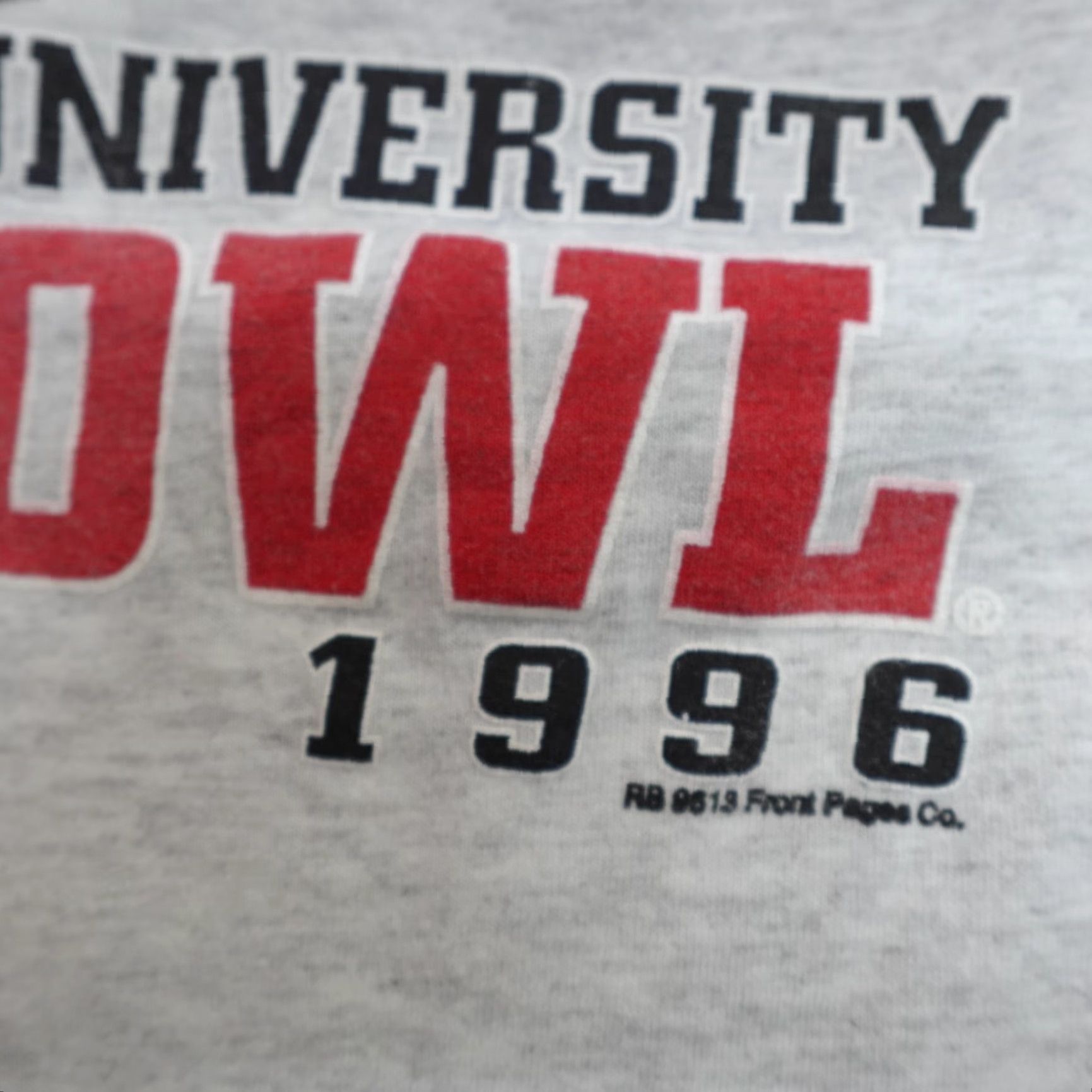 Vintage VINTAGE Rose Bowl Shirt Gray Small Northwestern USA 1996 Men T-Shirt Crew Neck Short Sleeve USA Made in USA Size US S / EU 44-46 / 1 - 3 Thumbnail