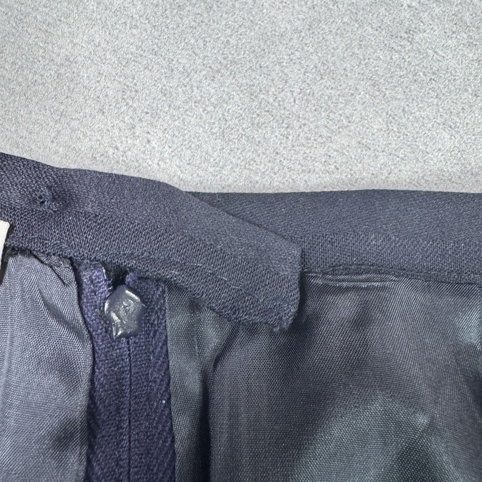 Dior Vintage Christian Dior Coordonnes Short Skirt Blue 46/12 Size 32" / US 10 / IT 46 - 12 Thumbnail