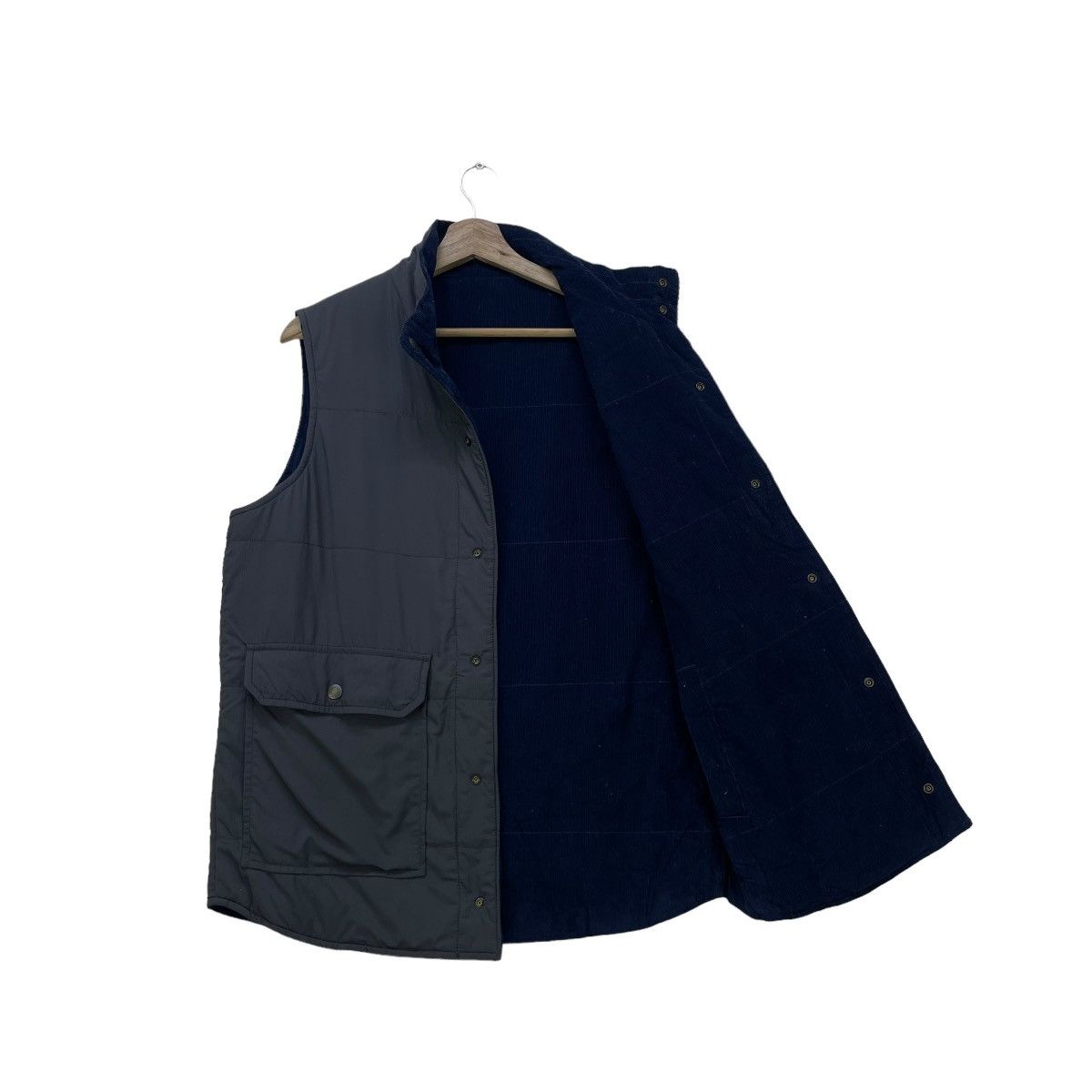 Levis Reversible Vest Sleeveless Corduroy Jacket