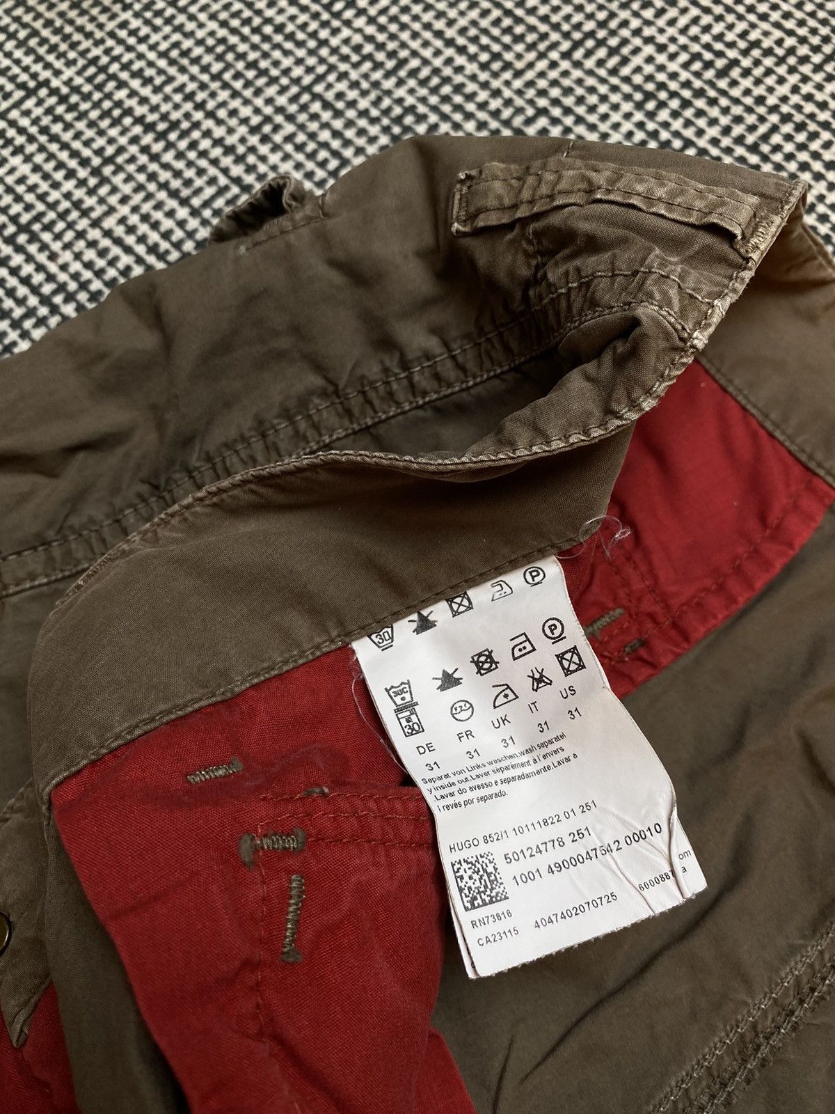 Hugo Boss × Vintage Hugo boss vintage rare cargo shorts y2k Size US 31 - 8 Thumbnail