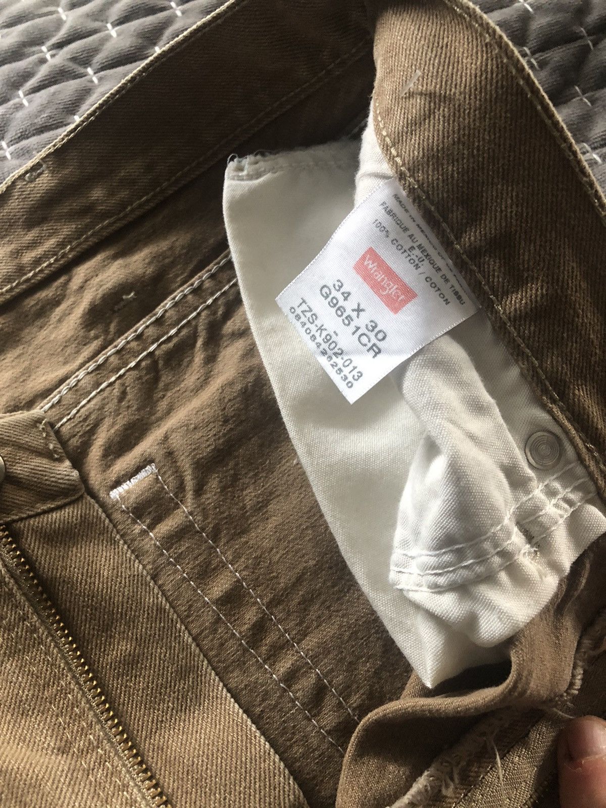 Vintage × Wrangler Vintage Wrangler Work Pant Size US 34 / EU 50 - 3 Thumbnail