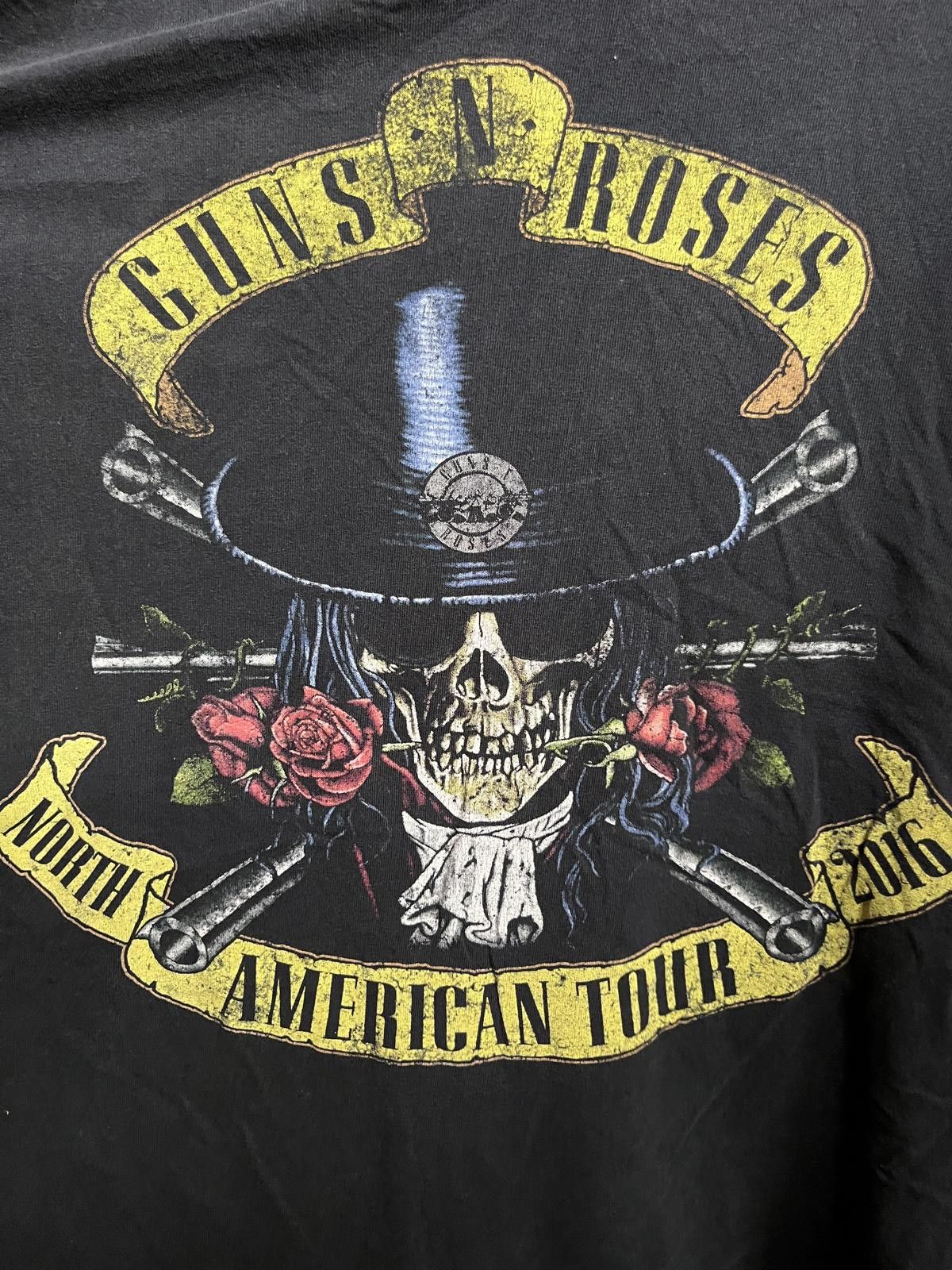 Designer Guns n Roses Tour T-shirt - Not in This Lifetime MTHRFCKR! M Size US M / EU 48-50 / 2 - 4 Thumbnail
