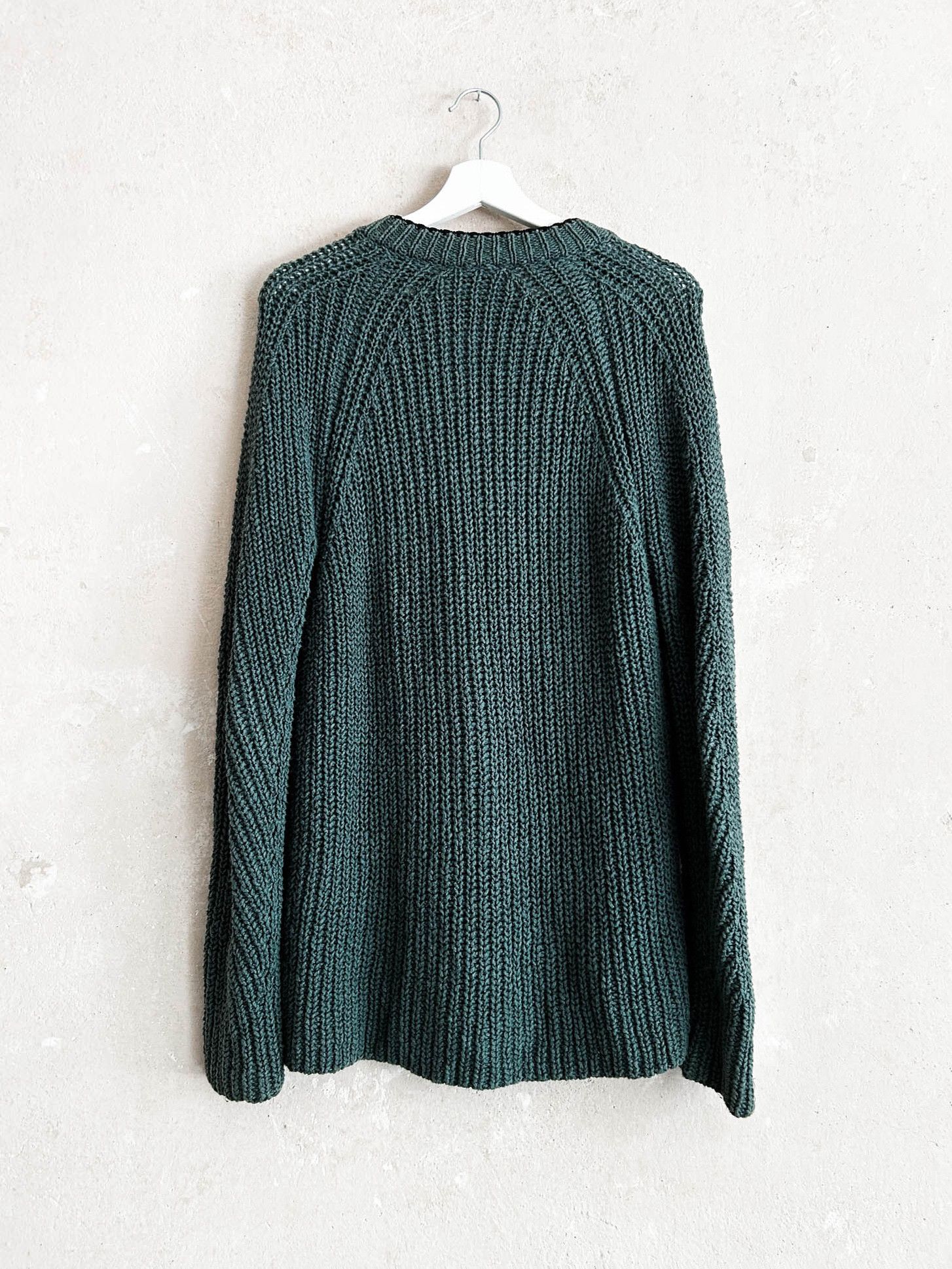 Acne Studios Kenan Contrast Knit Sweater Size US M / EU 48-50 / 2 - 2 Thumbnail
