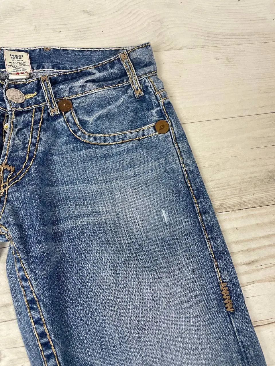 True Religion Vintage True Religion Logan Super T Denim Jeans 90s USA Size US 30 / EU 46 - 7 Thumbnail