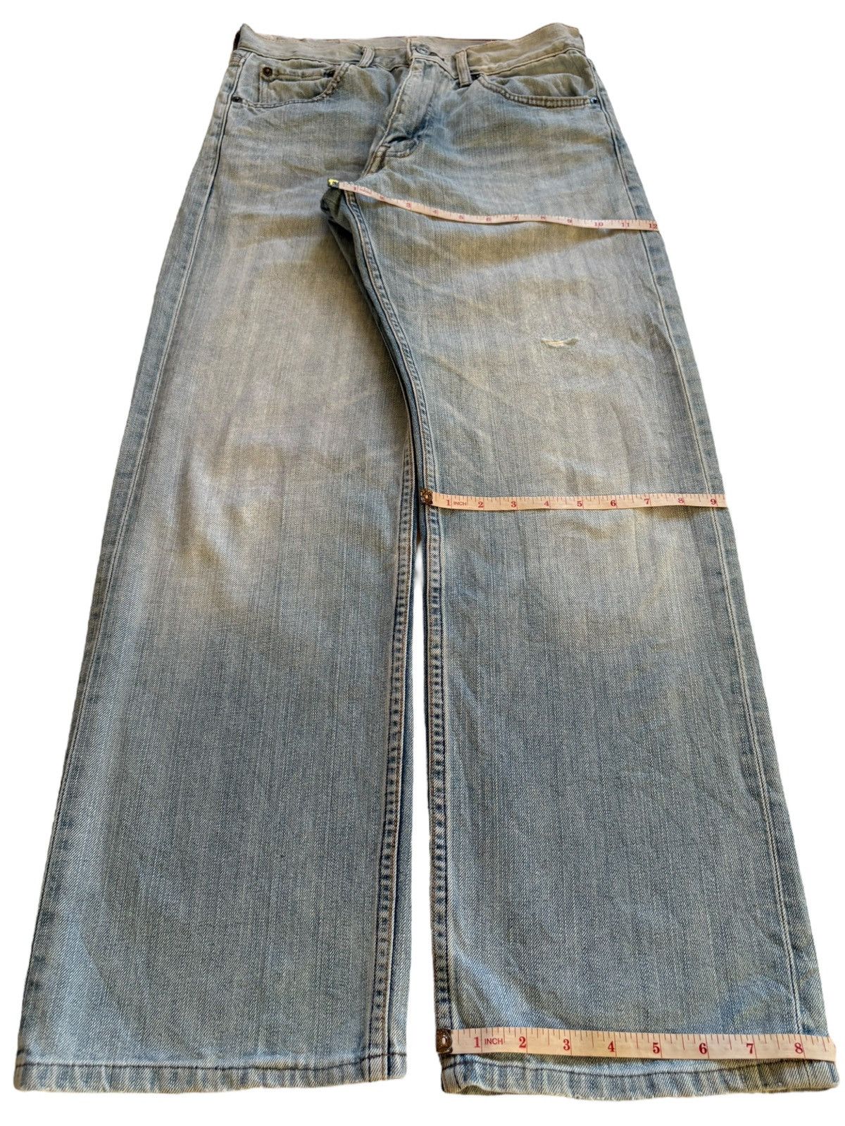 Levi's × Levi's Vintage Clothing Vintage 90s Levis 534 Mud Wash Loose Baggy Jeans Size US 29 - 14 Thumbnail