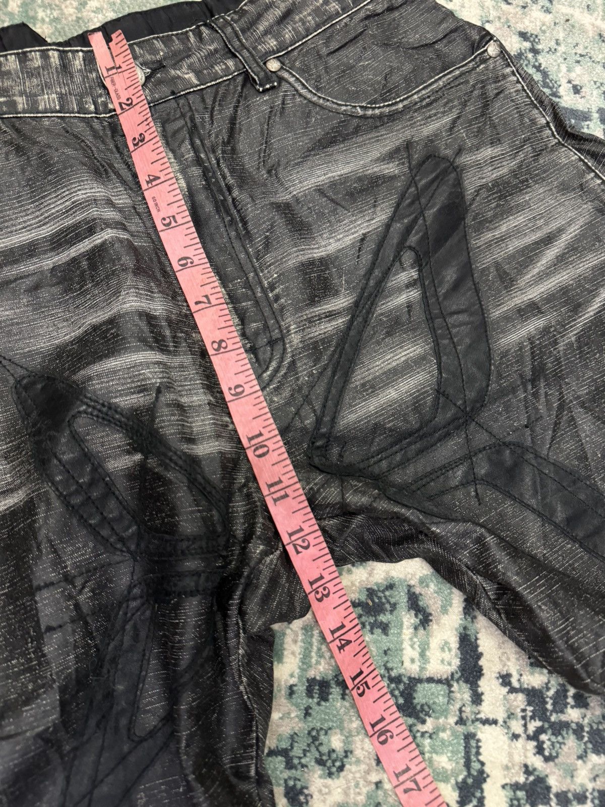 Fiberops × If Six Was Nine × Japanese Brand FIBEROPS WAXED JEANS STRAIGHT CUT Size US 36 / EU 52 - 8 Thumbnail