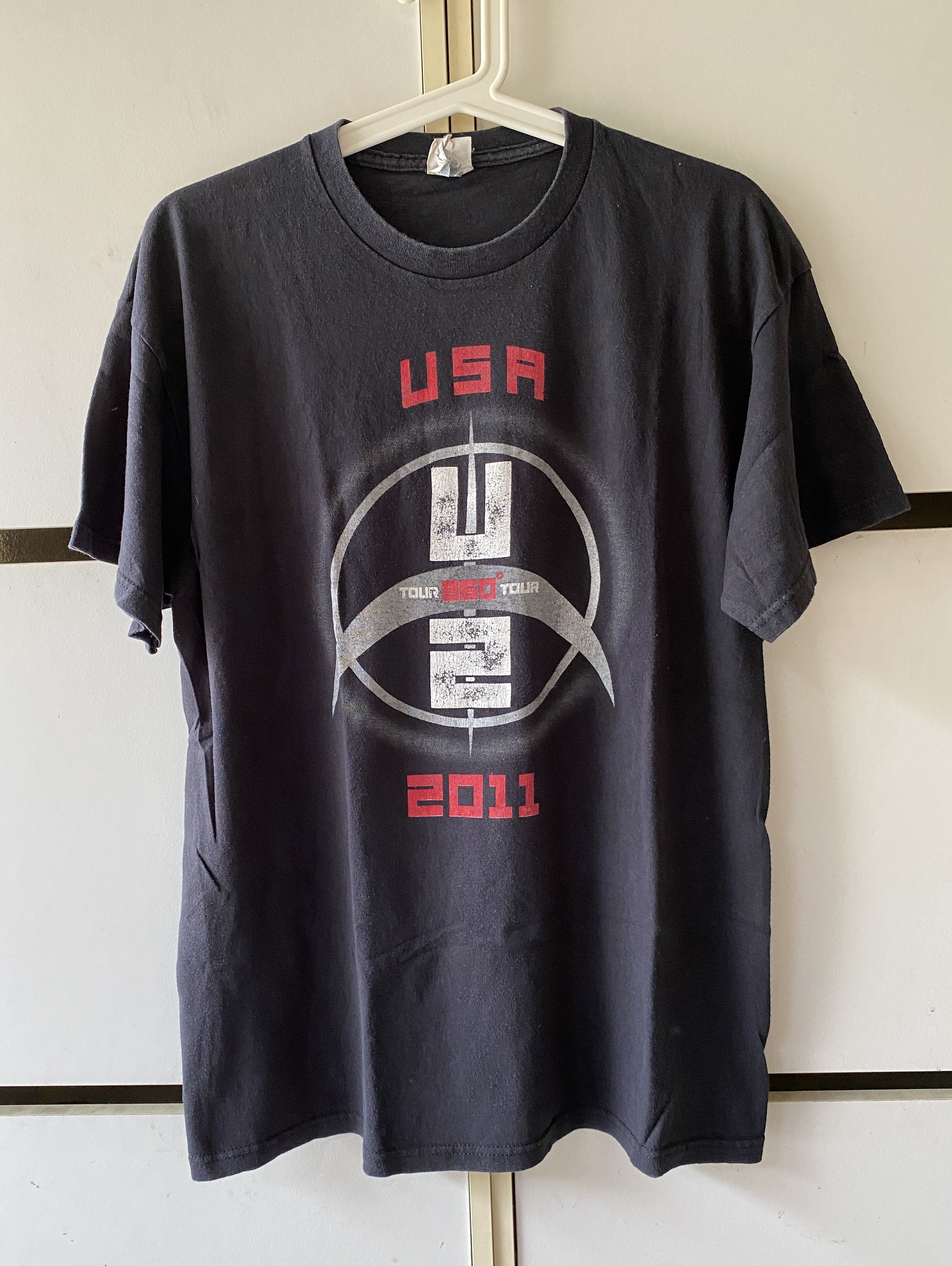 2011 U2 ROCK BAND USA TOUR T SHIRT