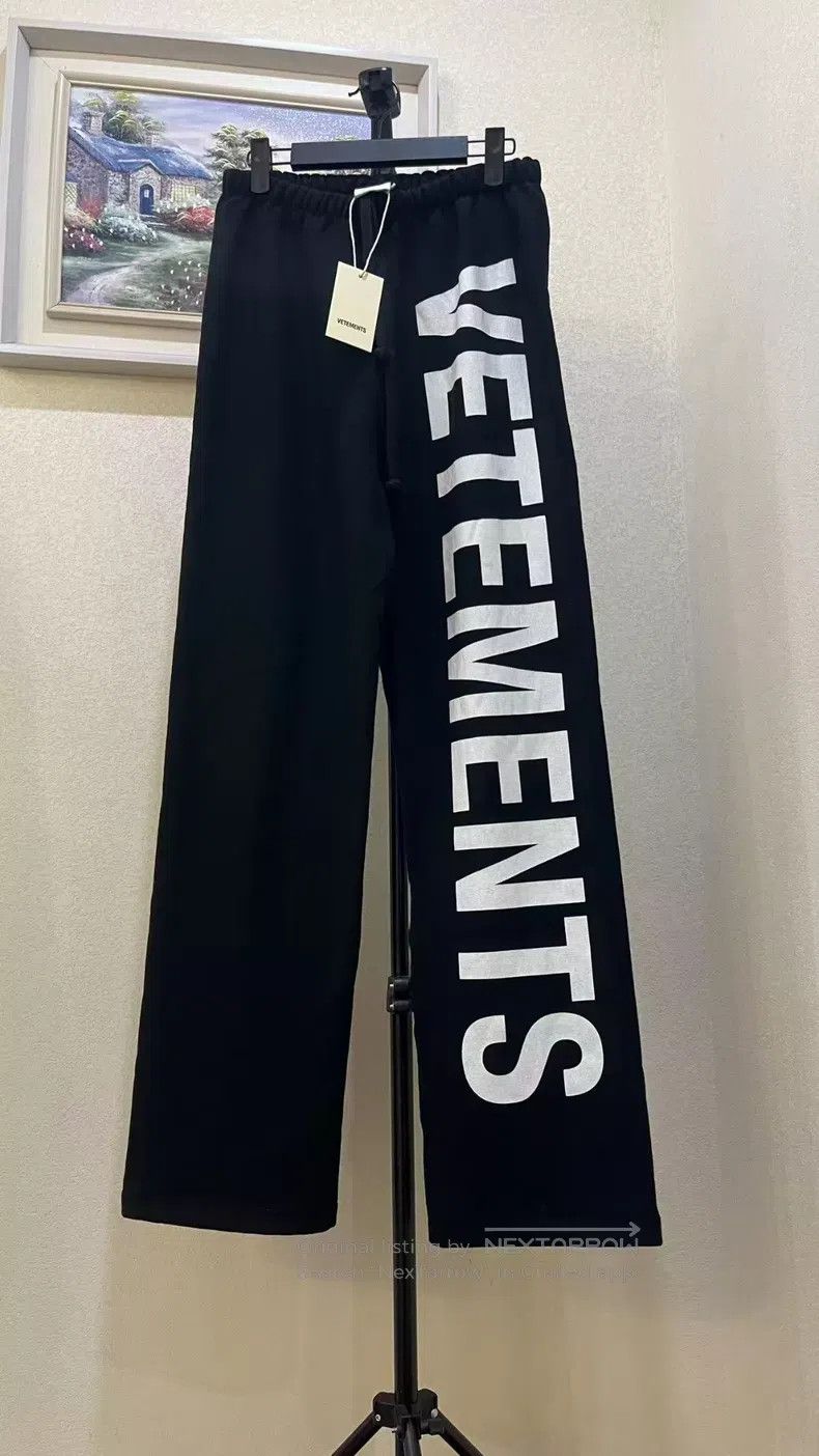 Vetements VETEMENTS size S Wide Leg Pants Size US 27 - 1 Thumbnail