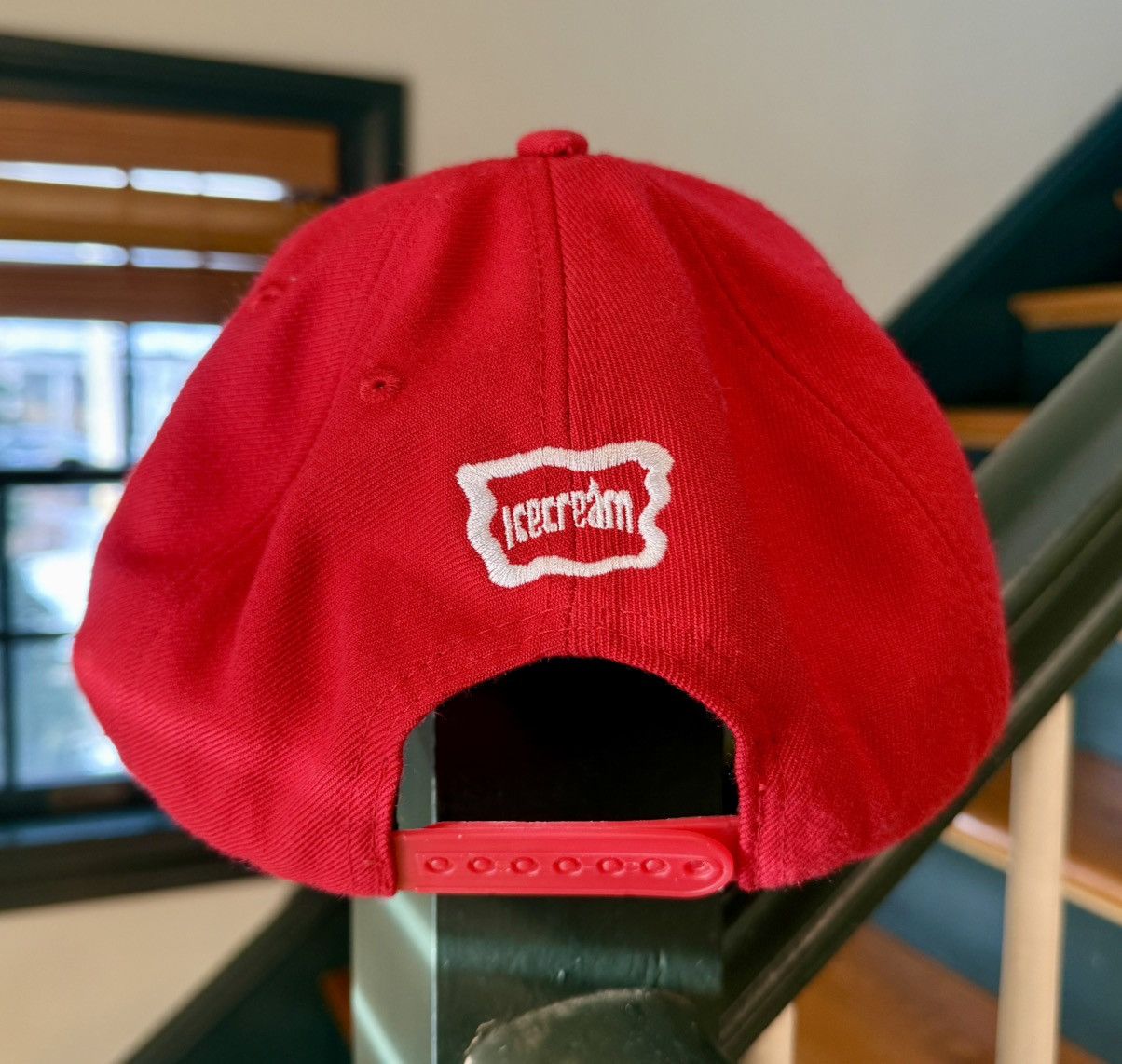 Icecream BBC ICE CREAM red SnapBack hat Size ONE SIZE - 6 Thumbnail