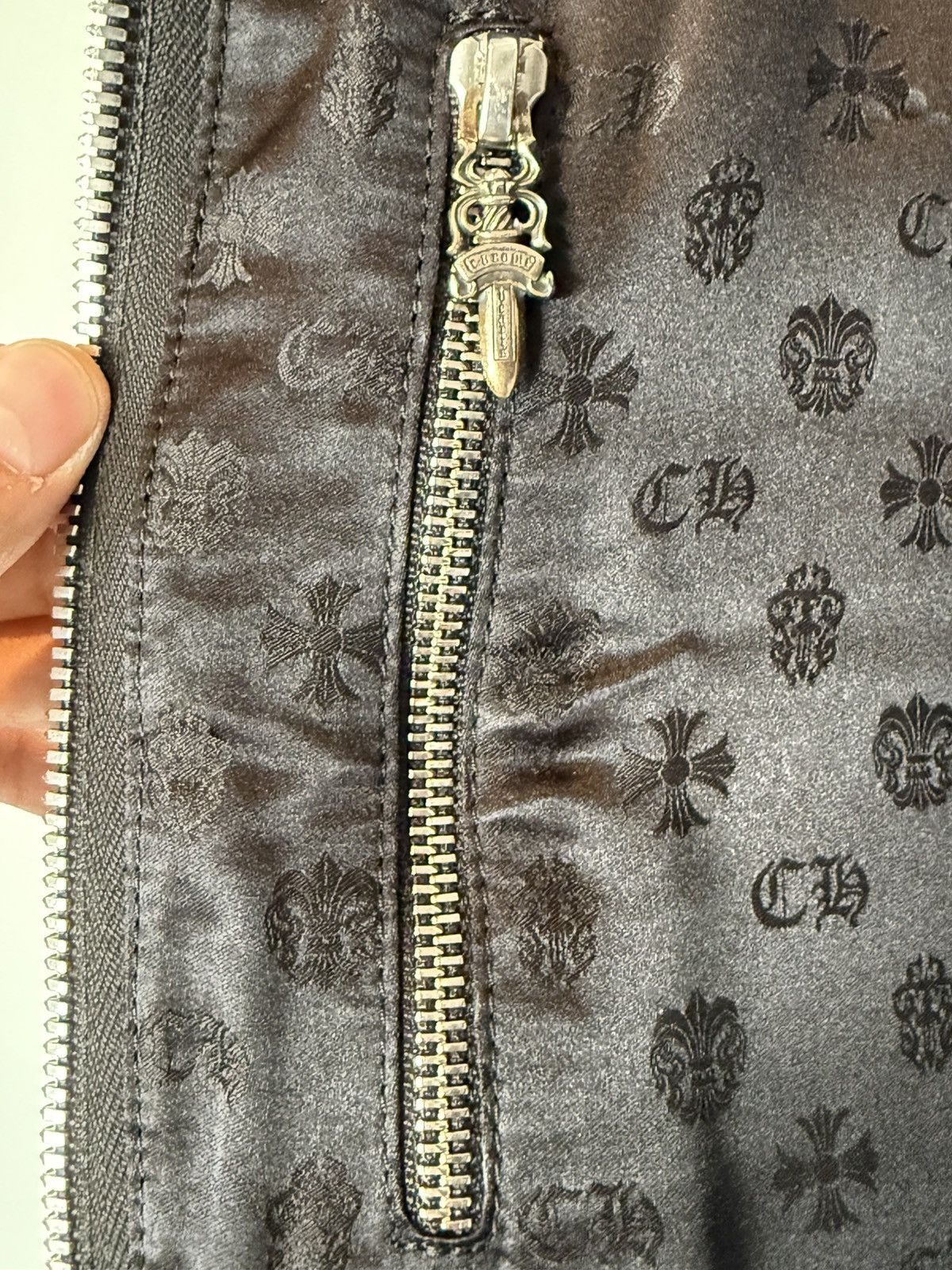 Chrome Hearts Chrome Hearts Leather Vest With Patches Size US M / EU 48-50 / 2 - 10 Thumbnail
