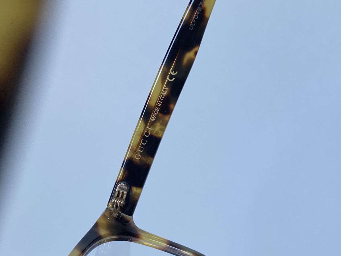Gucci 🐆 Gucci Leopard Glasses Logo Rhinestones Size ONE SIZE - 8 Thumbnail