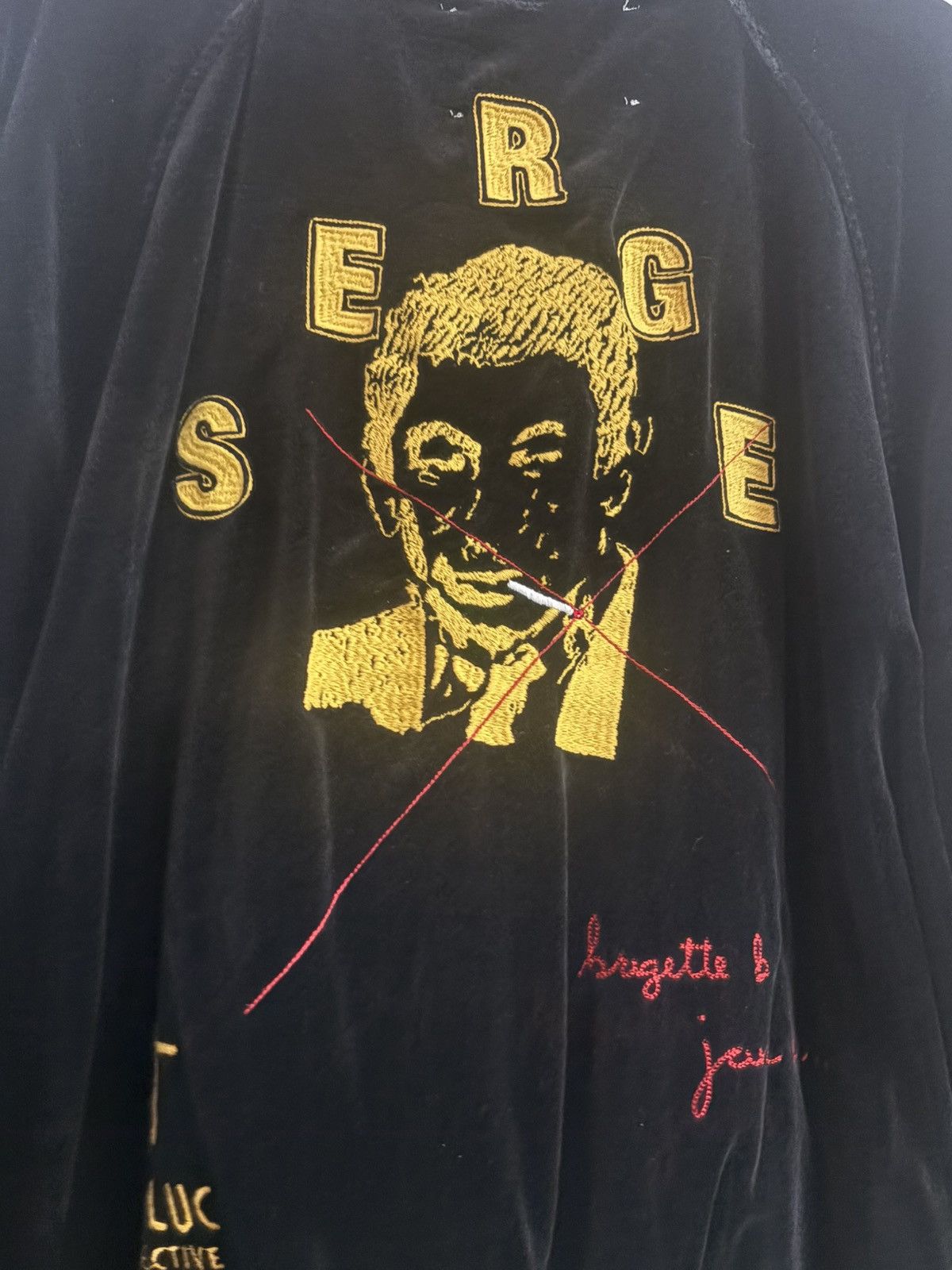 Paly Hollywood Paly hollywood 2026SS serge souvenir jacket black sz medium Size US M / EU 48-50 / 2 - 11 Thumbnail