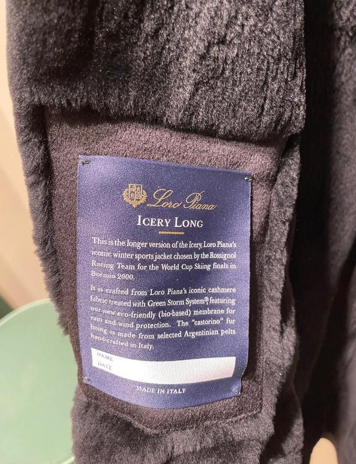 Loro Piana o1srvl11e0526 Icery Long Coat in Grey Size M / US 6-8 / IT 42-44 - 3 Thumbnail