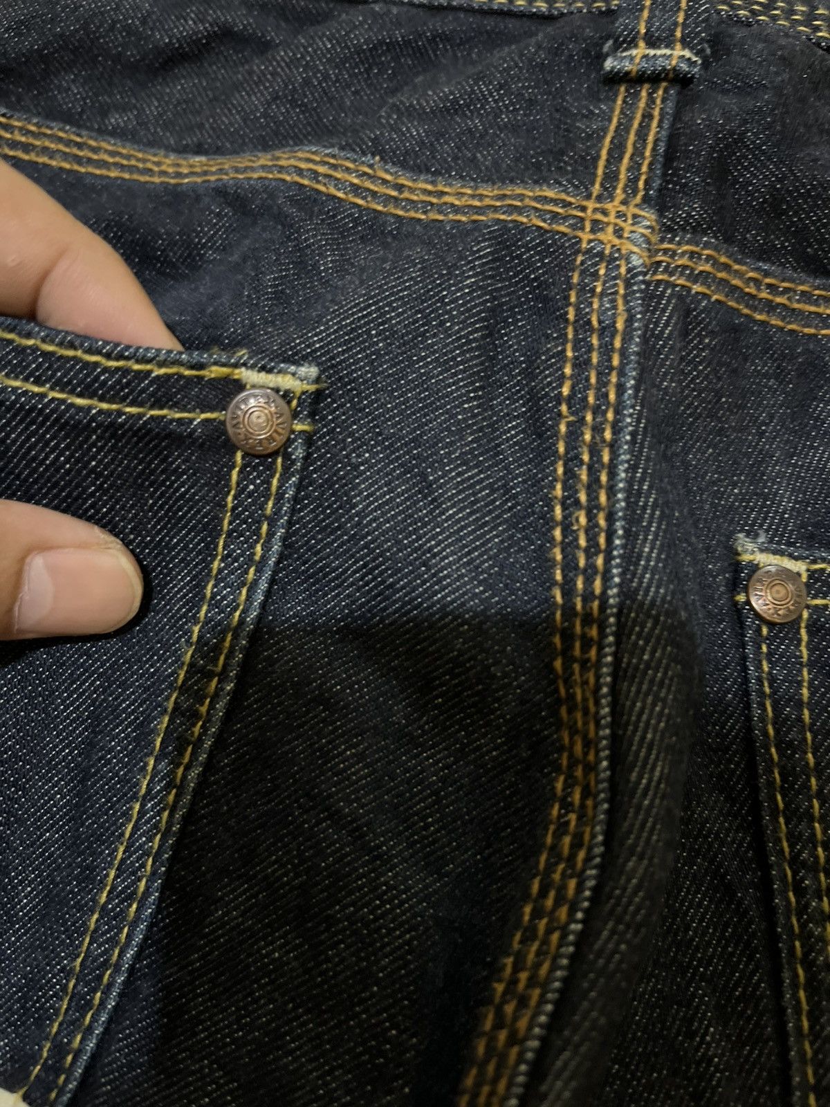 Avirex 🔥 Avirex Indigo Carpenter Denim Pants Size US 31 - 18 Thumbnail