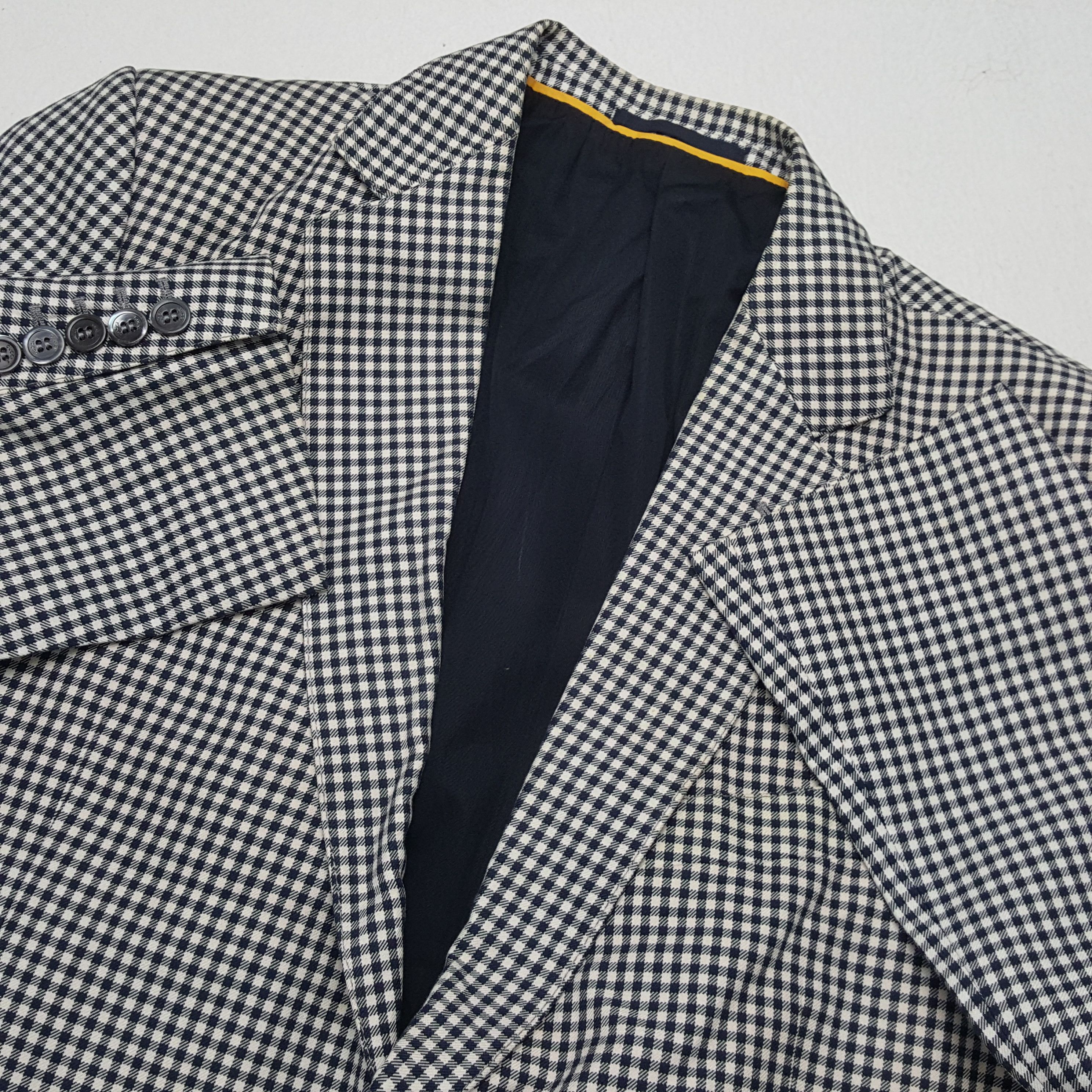 Gucci × Vintage GUCCI Italian Luxury Brand Formal Style Blazer Size 38S - 10 Thumbnail