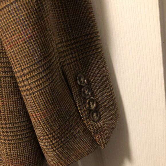Brooks Brothers Brooks brothers men's sport coat jacket blazer size: 42R Size 42R - 5 Thumbnail