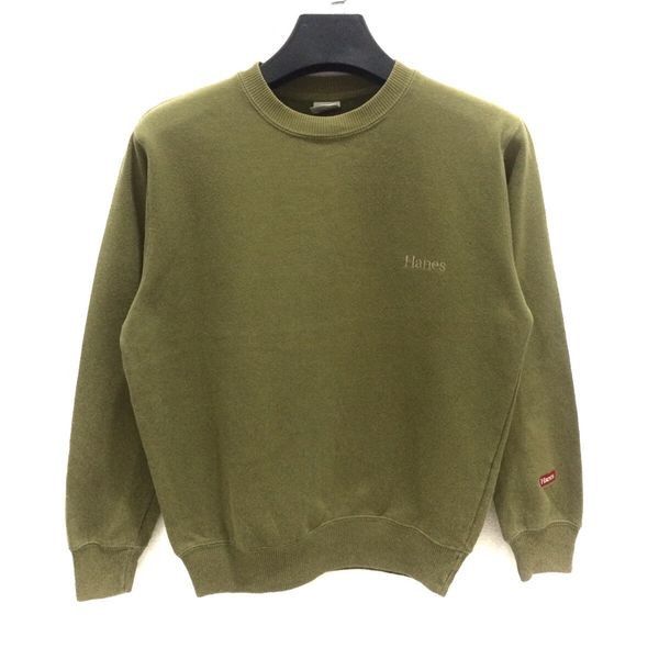 Hanes × Vintage HANES Spell Out Sweatshirt Fit To Small Size US S / EU 44-46 / 1 - 2 Thumbnail